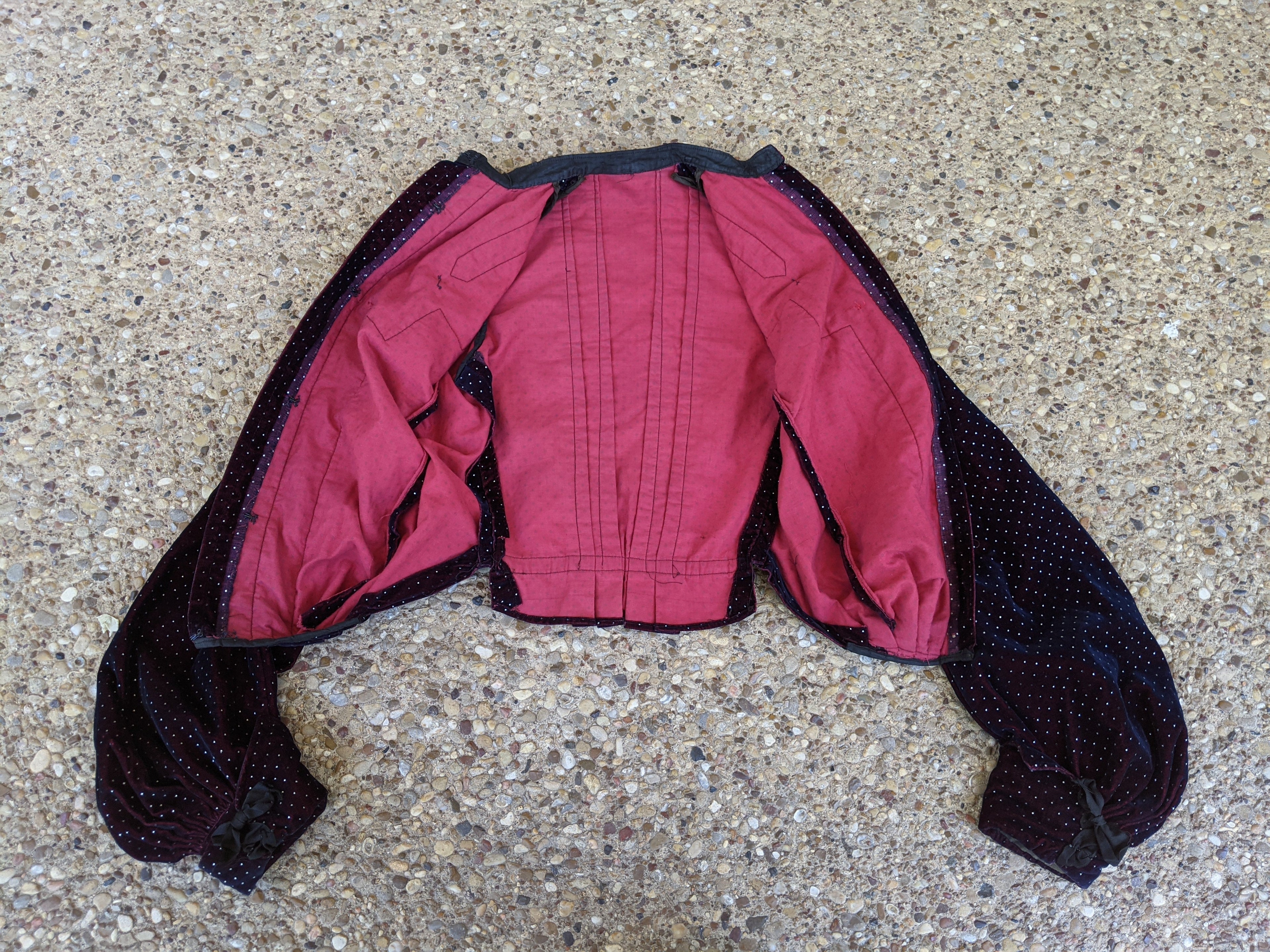 1902-1903 Velveteen Bodice