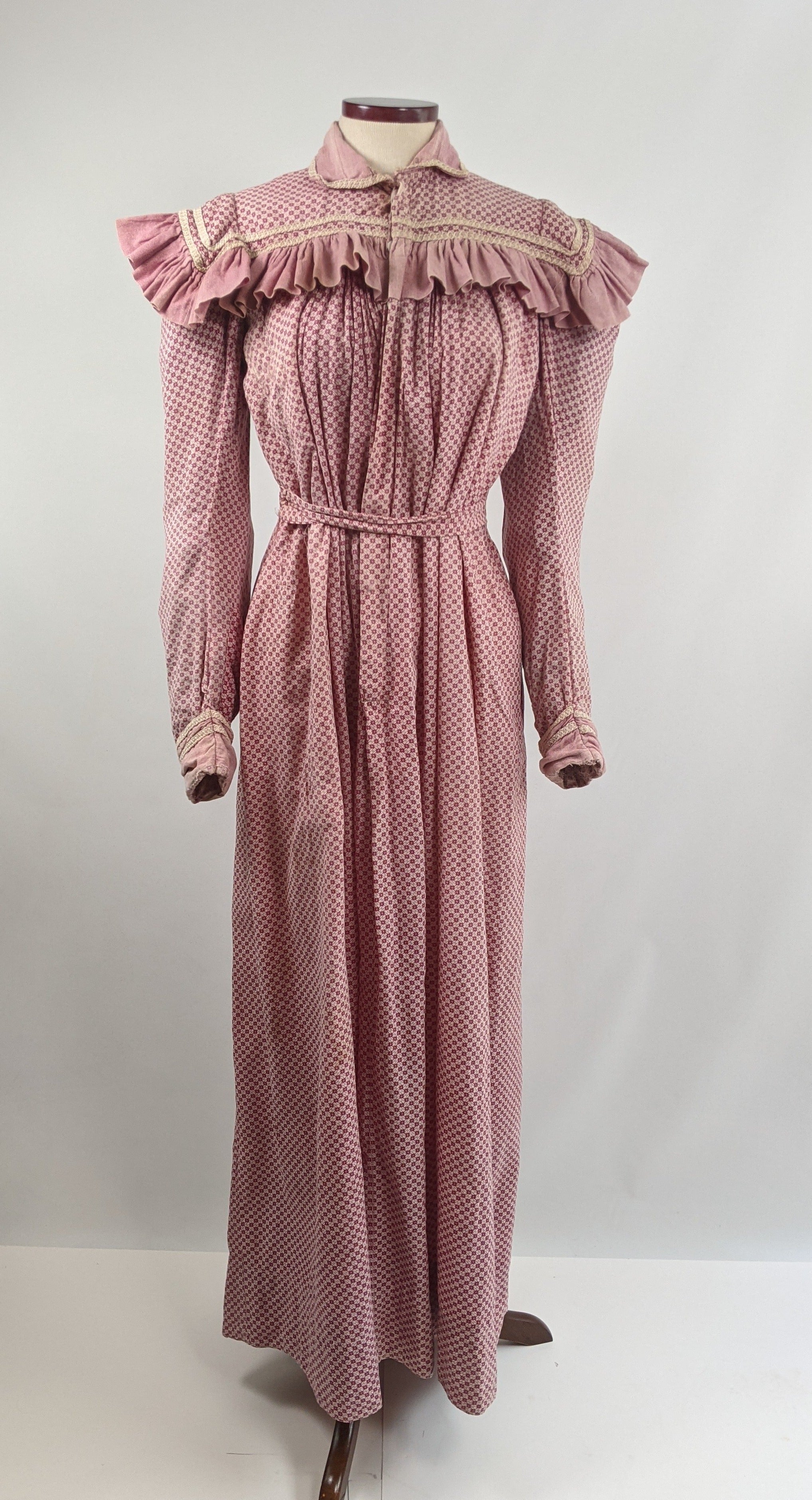 Turn of the Century Wrapper Dress