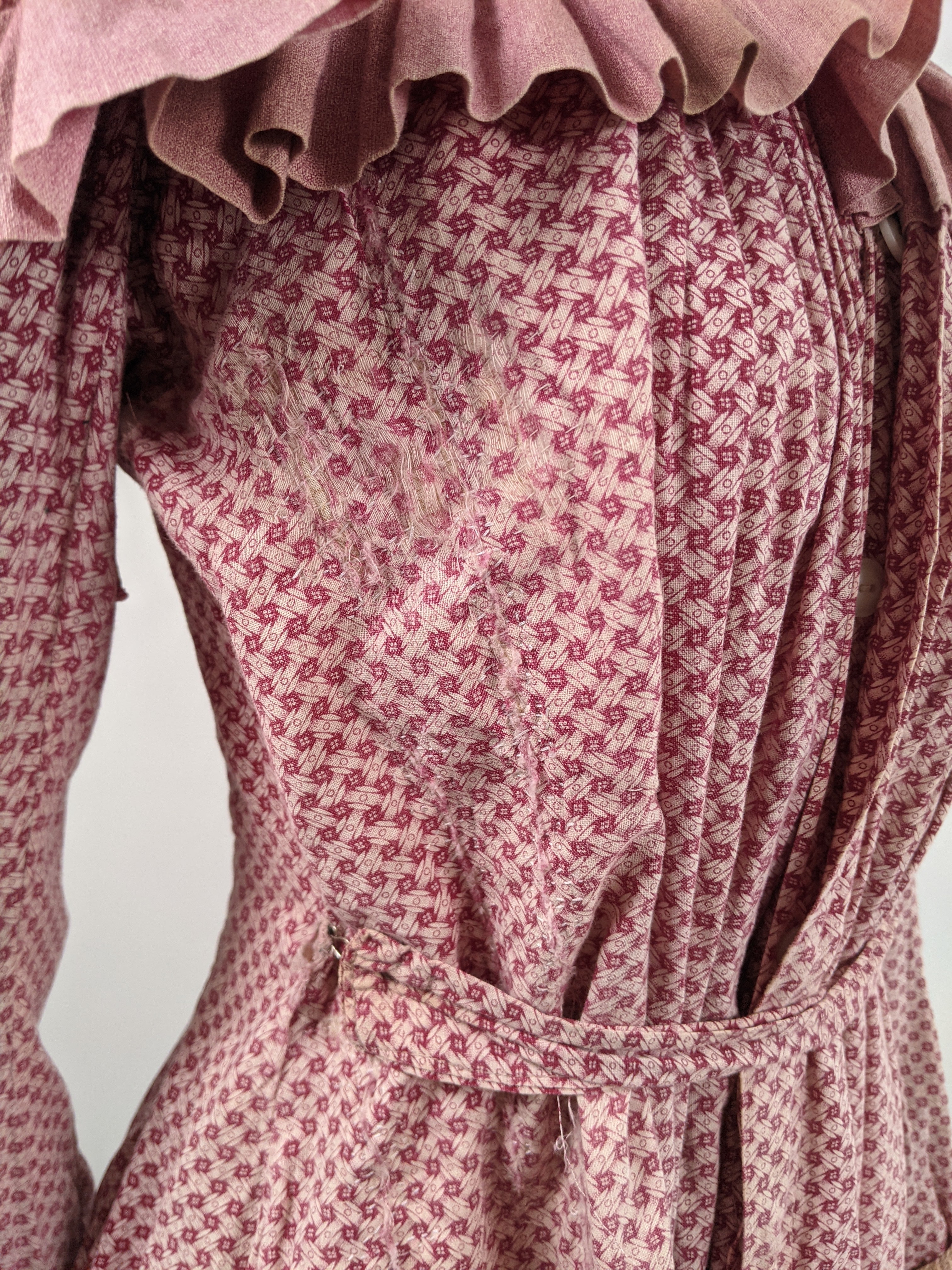 Turn of the Century Wrapper Dress