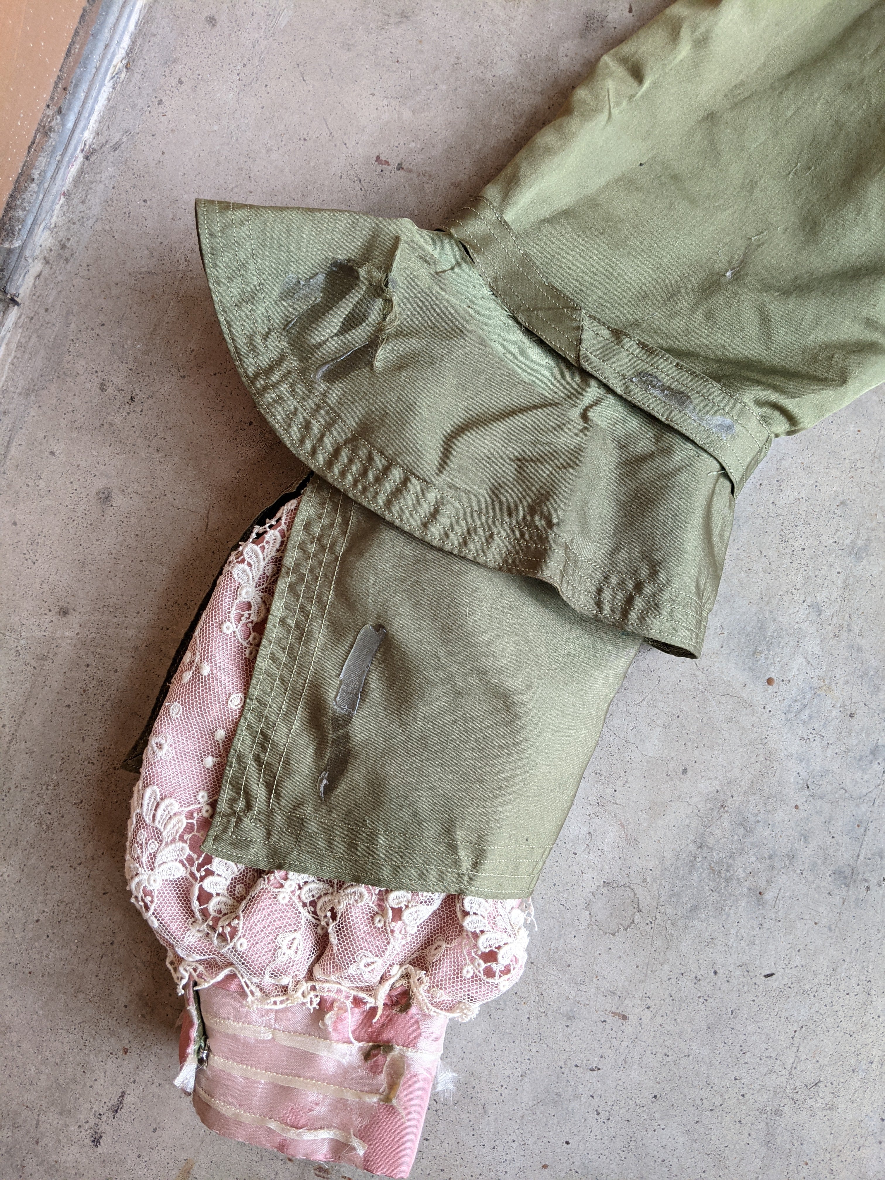1900s Green + Pink Bodice | Study + Display