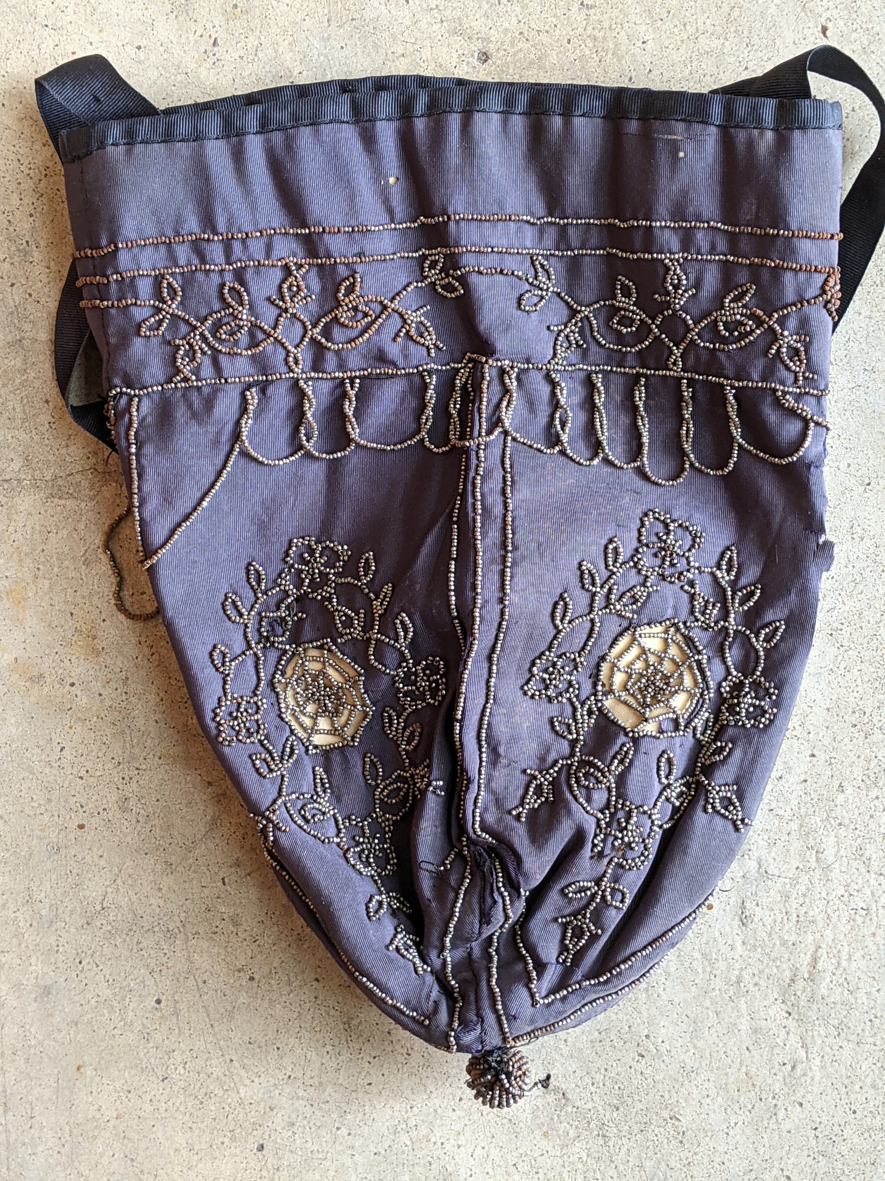 Turn of the Century Spiderweb Purse