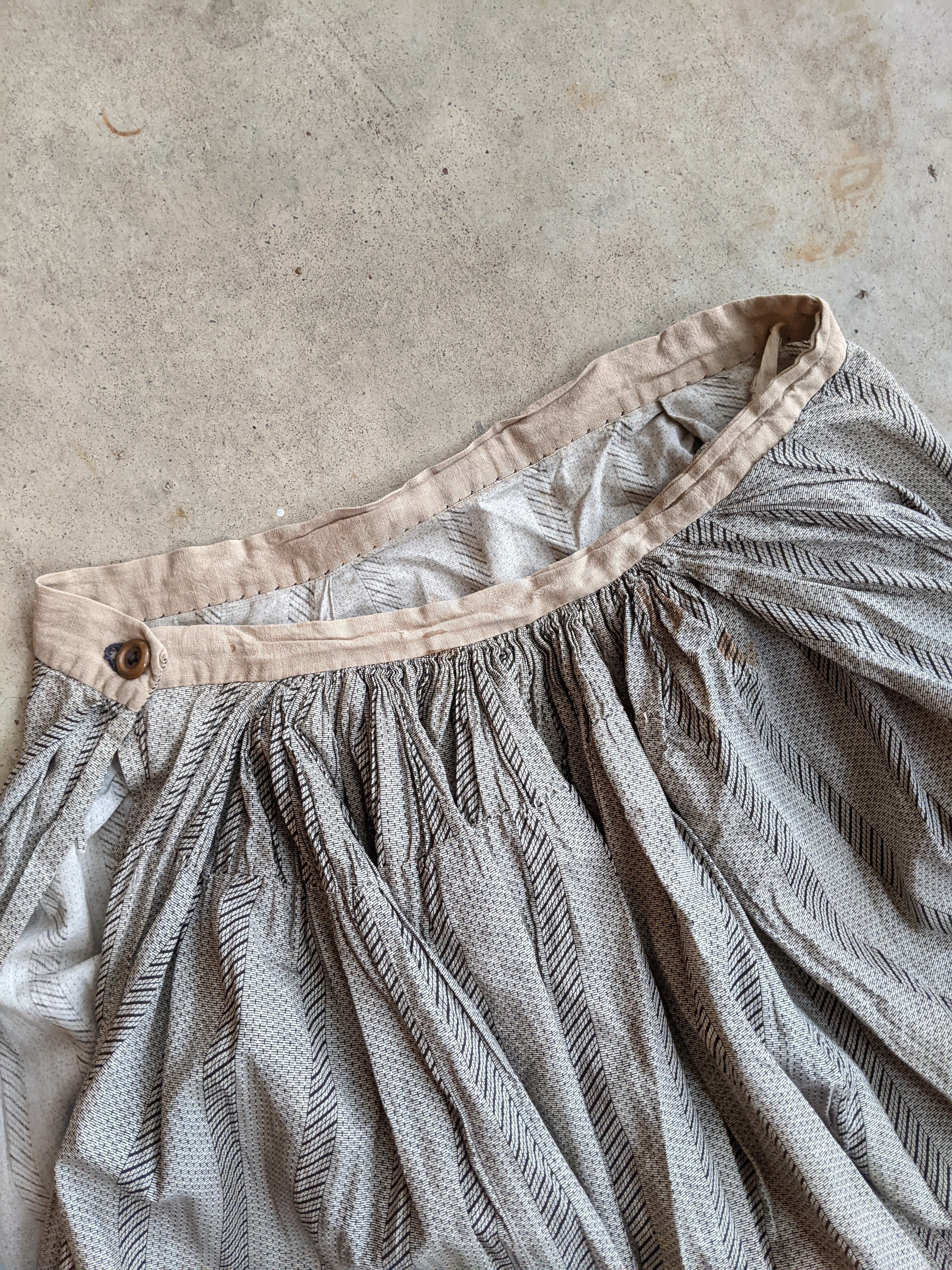 1890s-1900s Cotton Petticoat