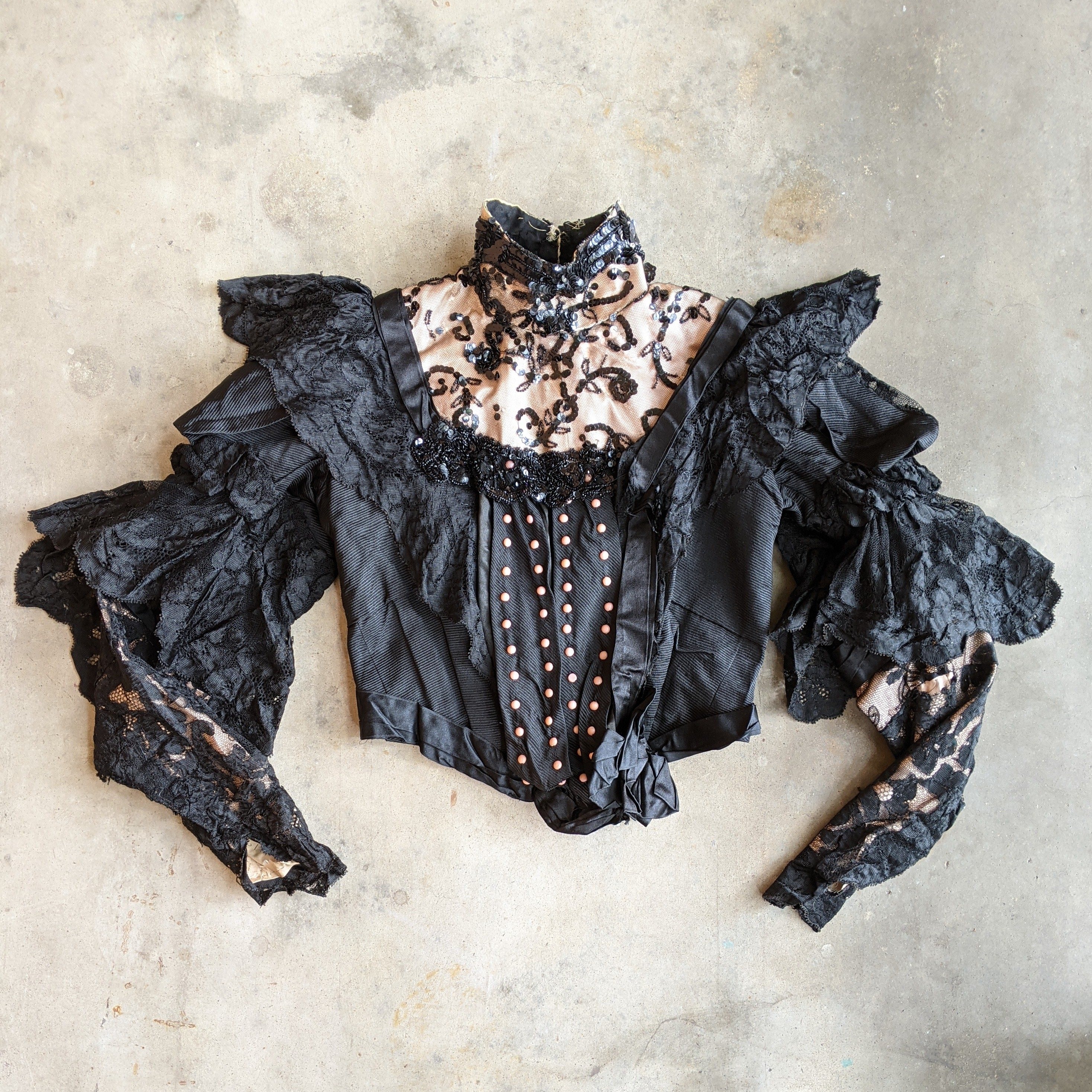 1900s Sequined Bodice