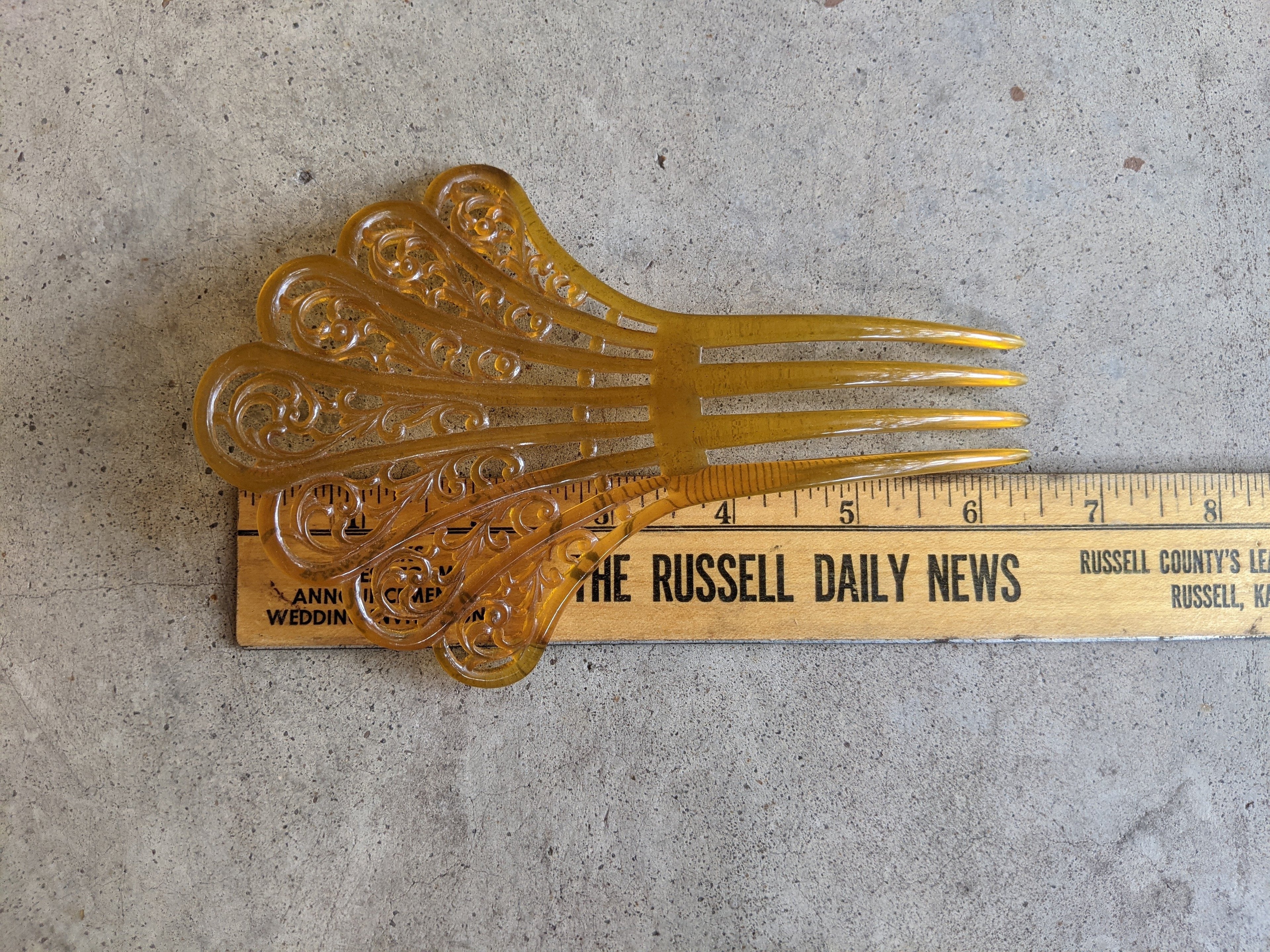 Early Vintage Hair Comb