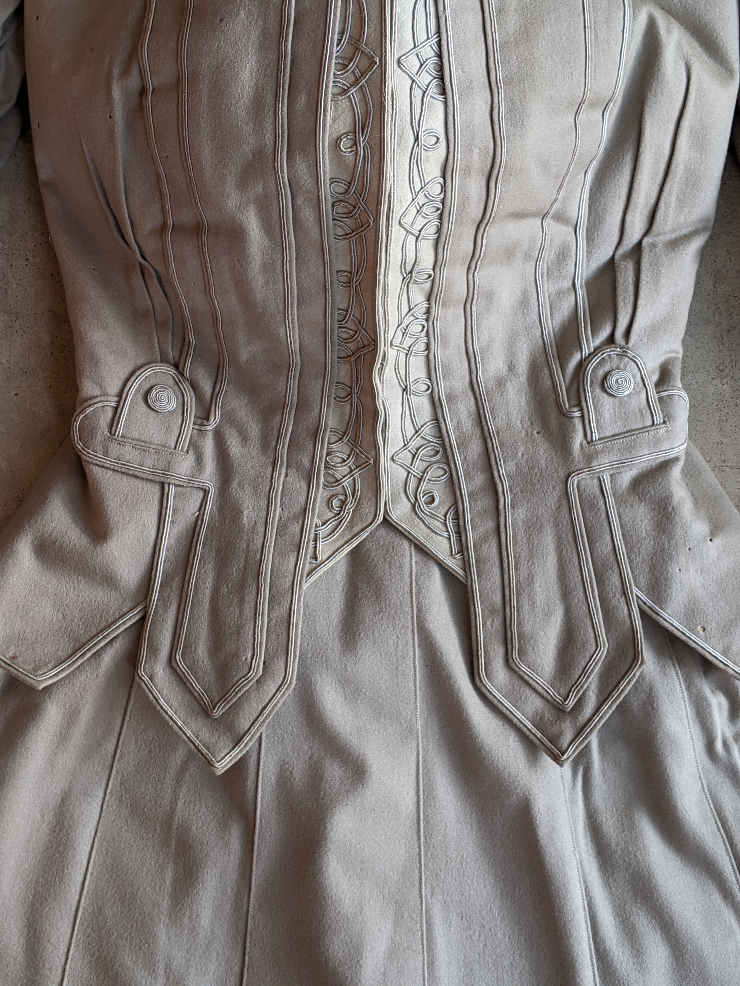 1905-1906 Grey Wool Ensemble | Study + Display