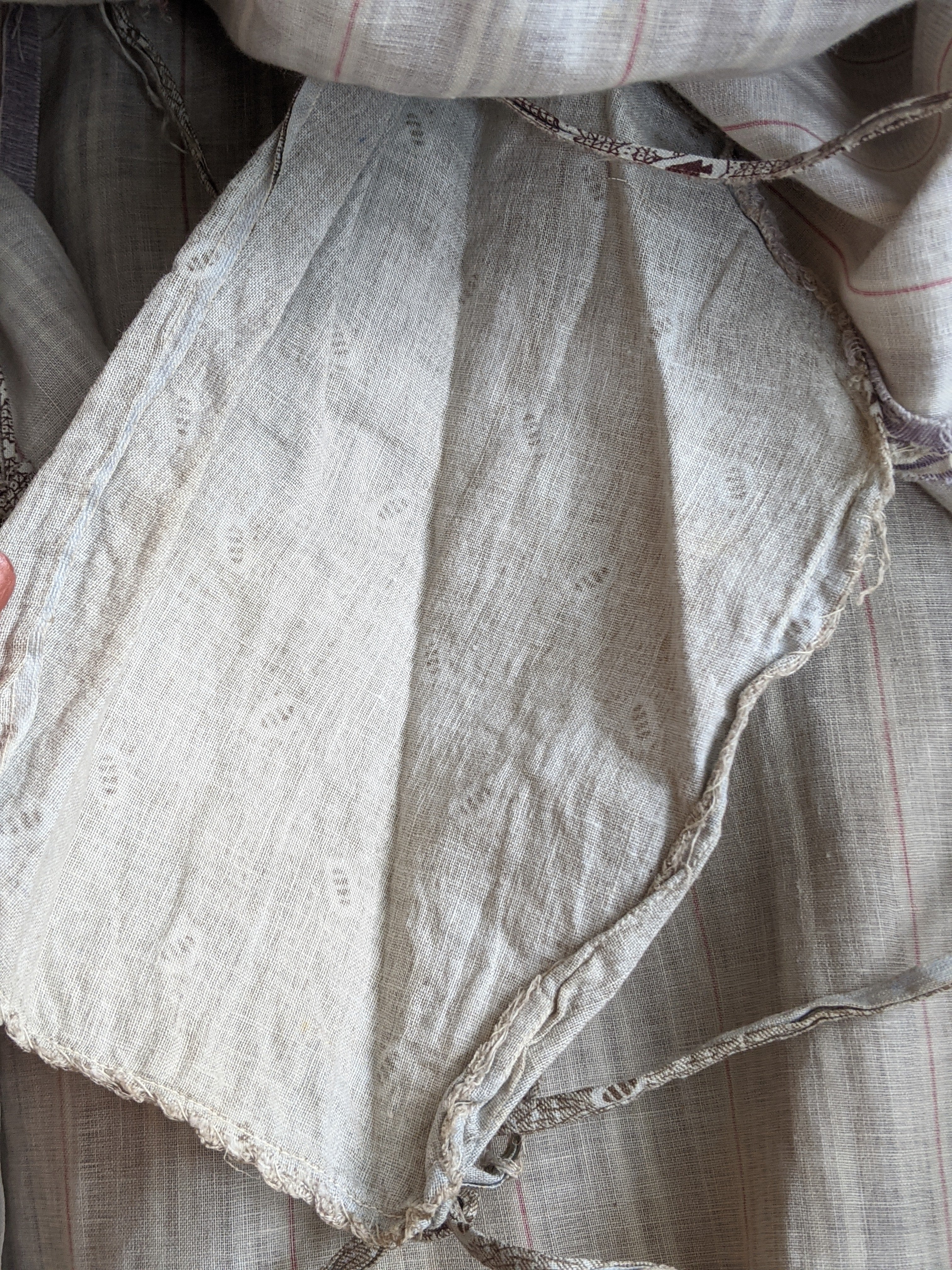 1880s Cotton Dress + Skirt