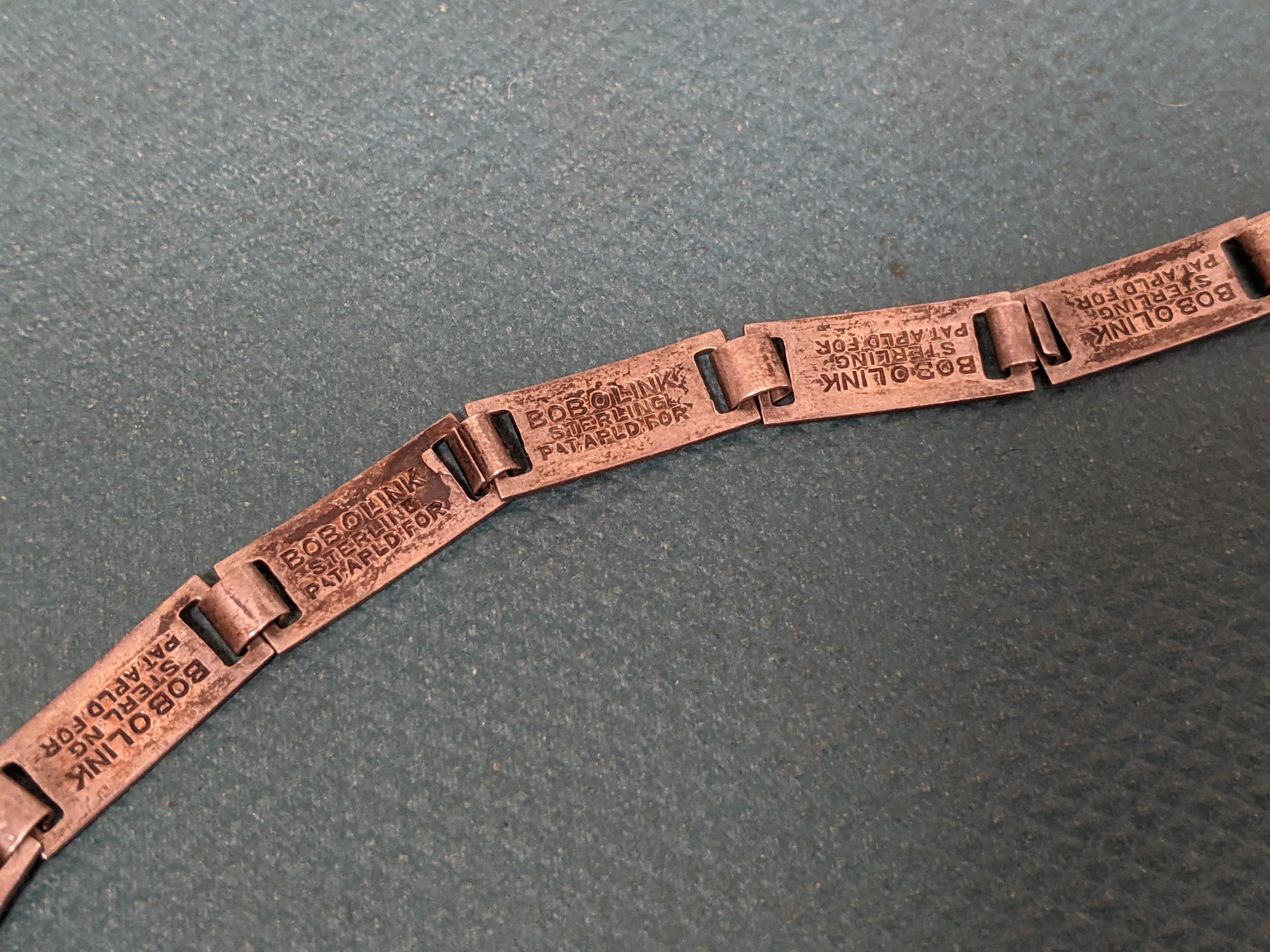 RESERVED | Silver Bob O Link Friendship Bracelet