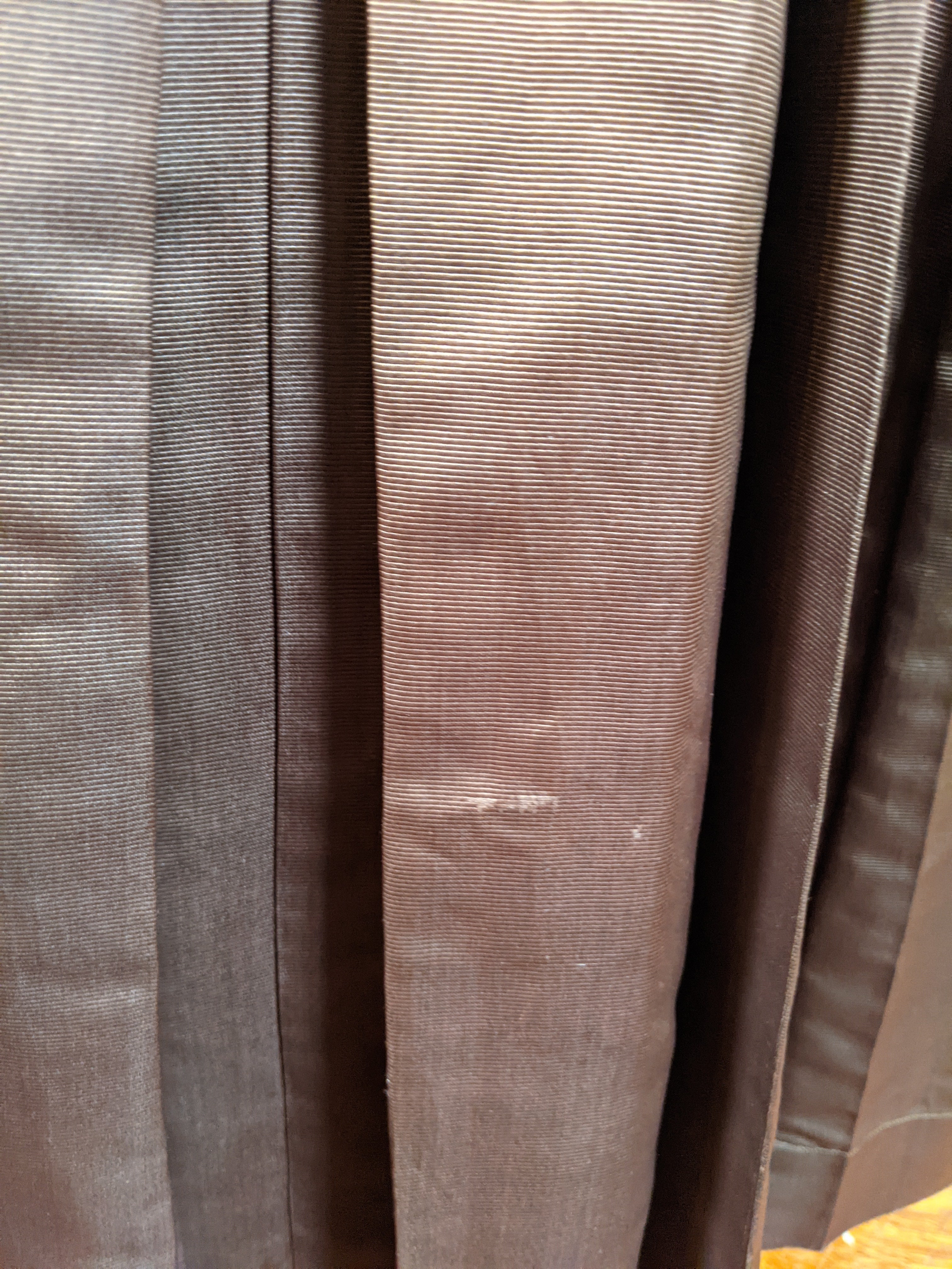 1908-1909 Red Ochre Silk Dress