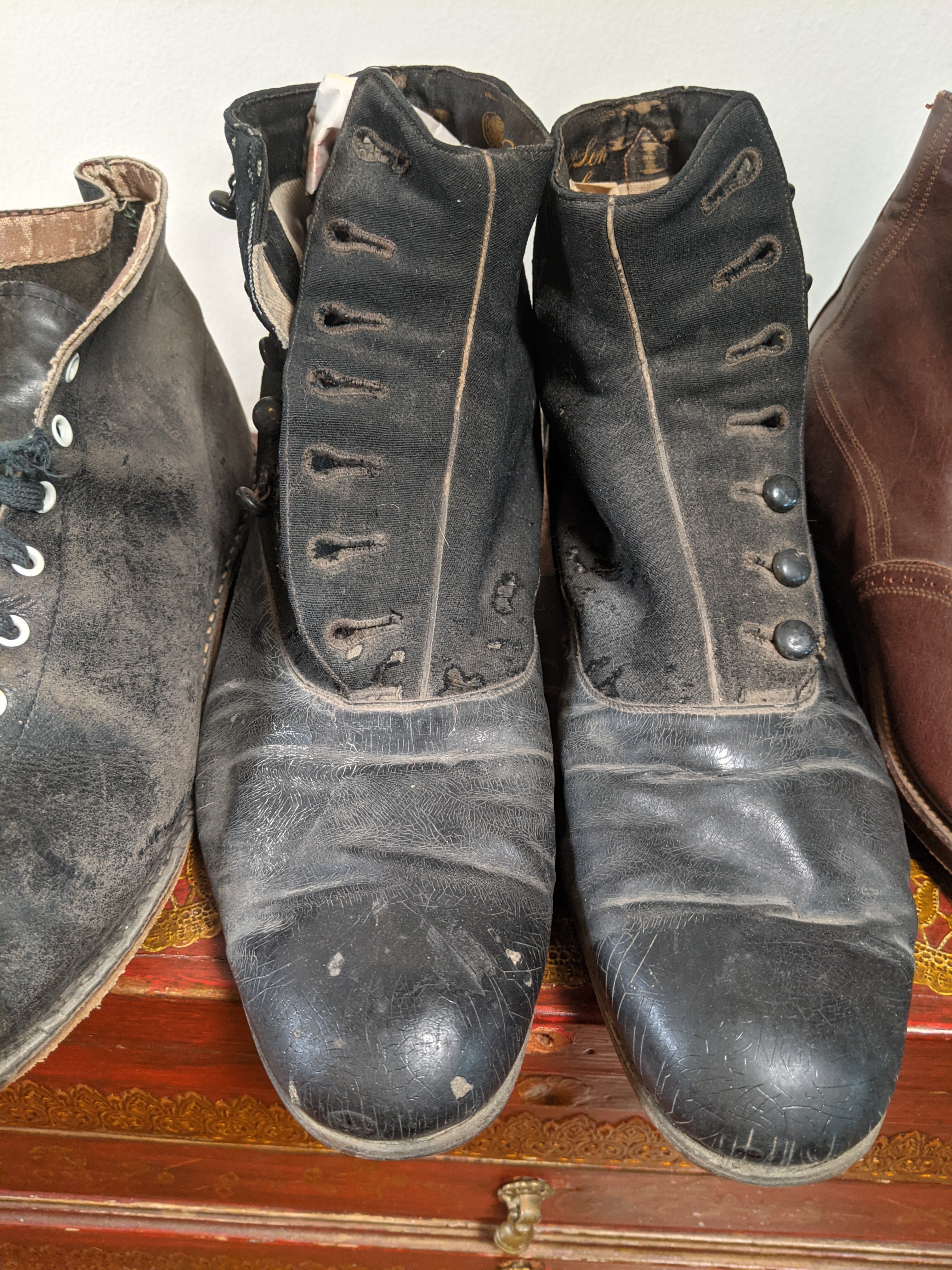 RESERVED LISTING | Three Pair of Boots for Study