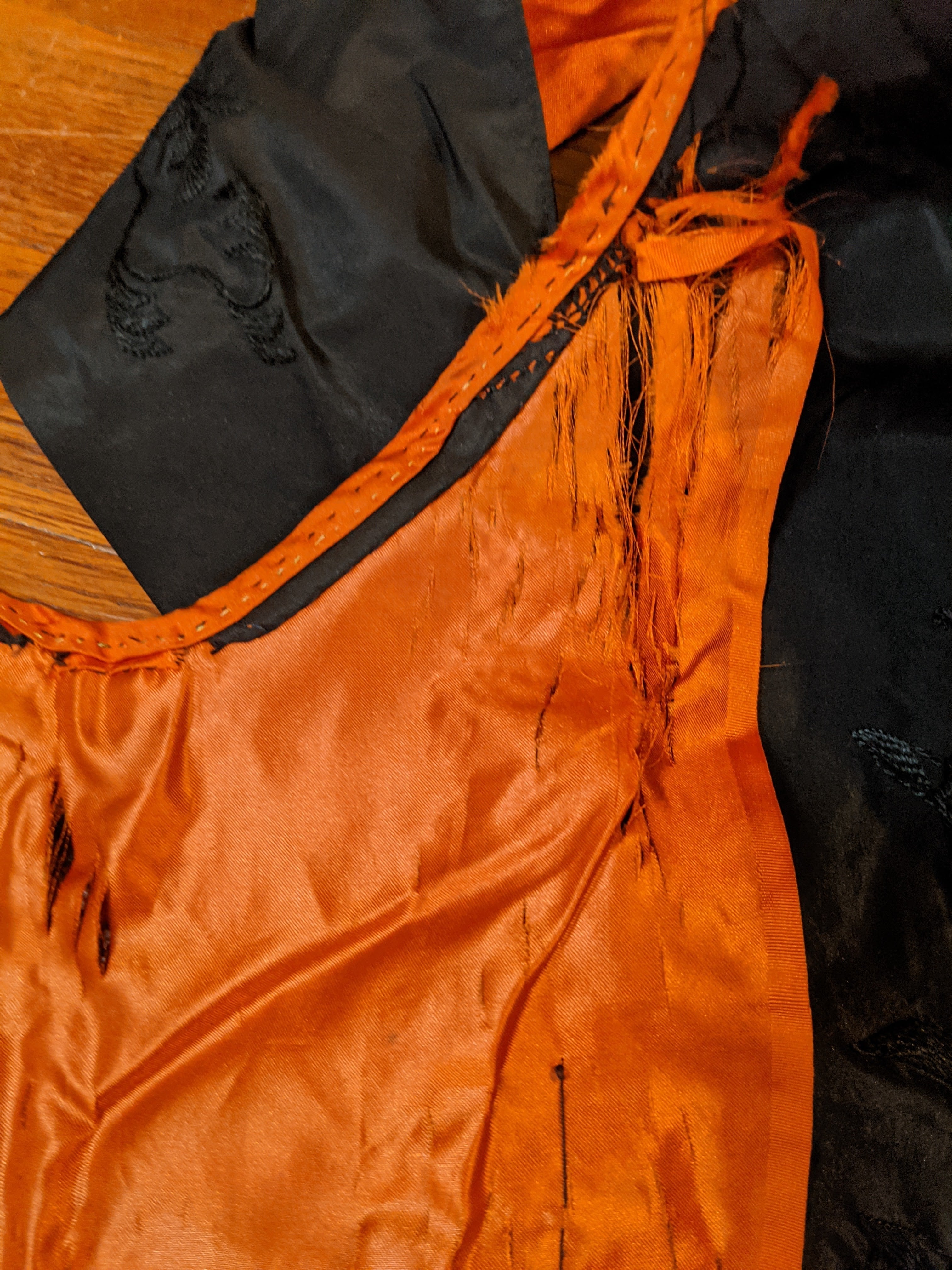 RESERVED | Late 1910s Halloween Aesthetic Tunic Dress