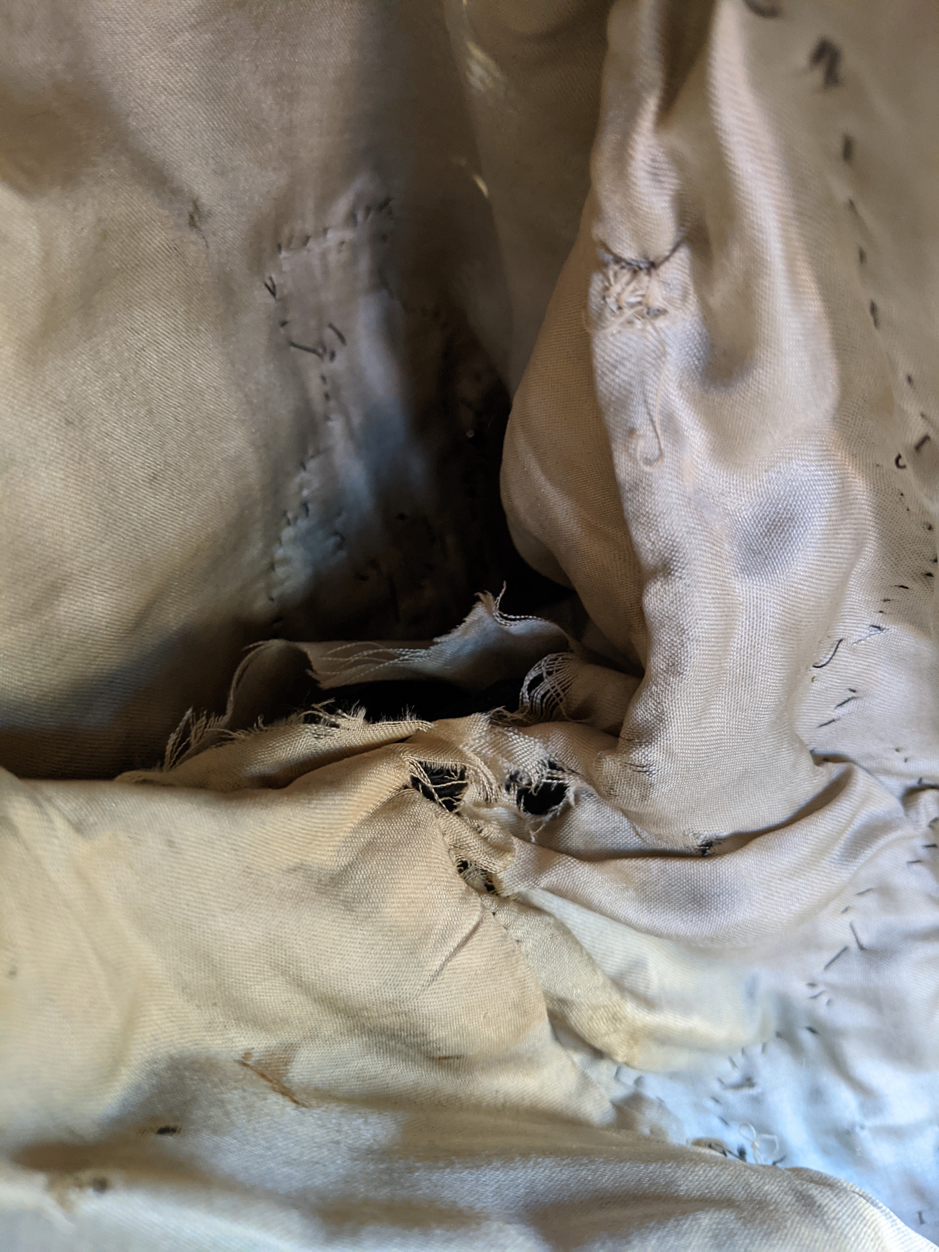 1908-1909 Beaded Silk Gown