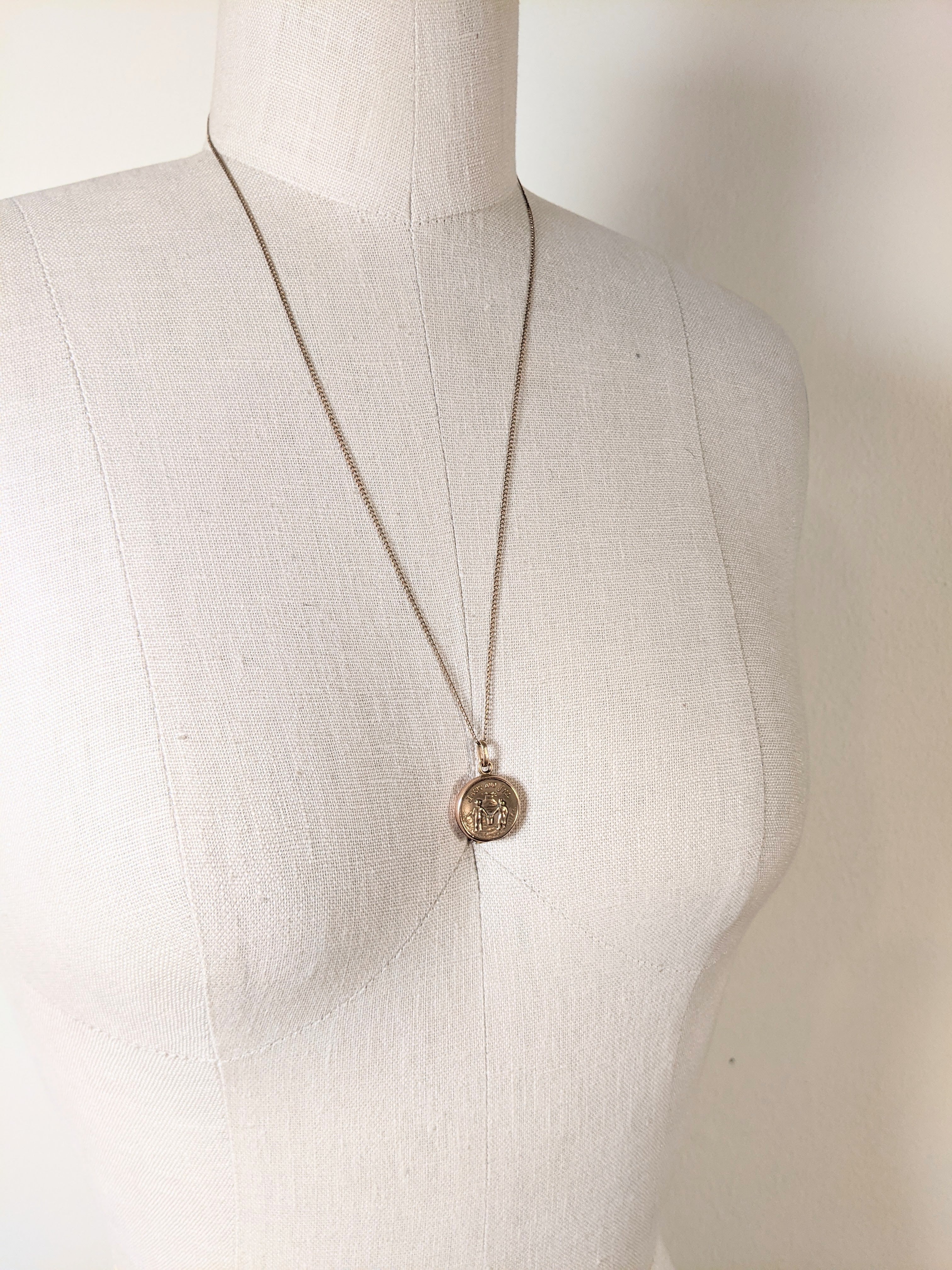 1890s-1900s Jack & Jill Locket