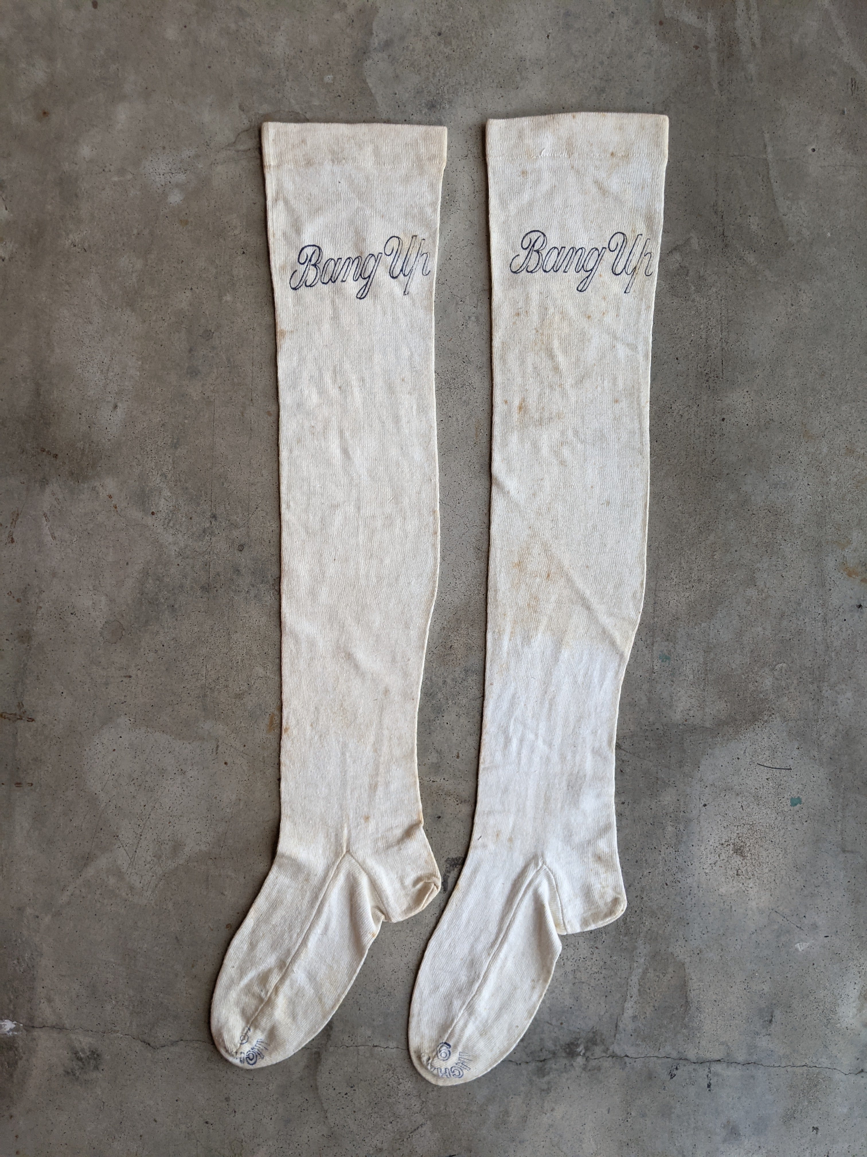 Late 19th-Early 20th c. Bang Up Stockings