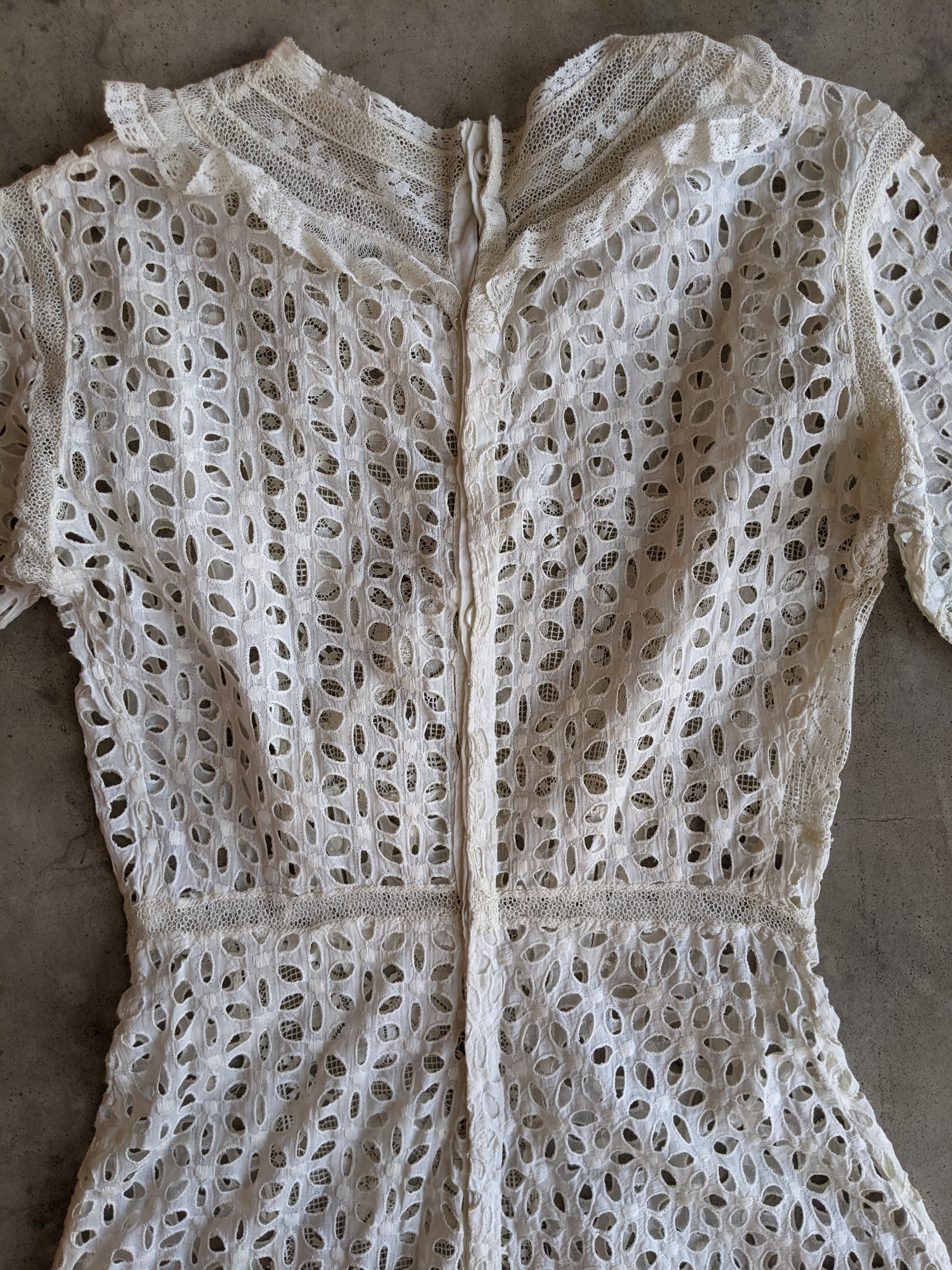 c. 1911-1912 Cotton Lingerie Dress