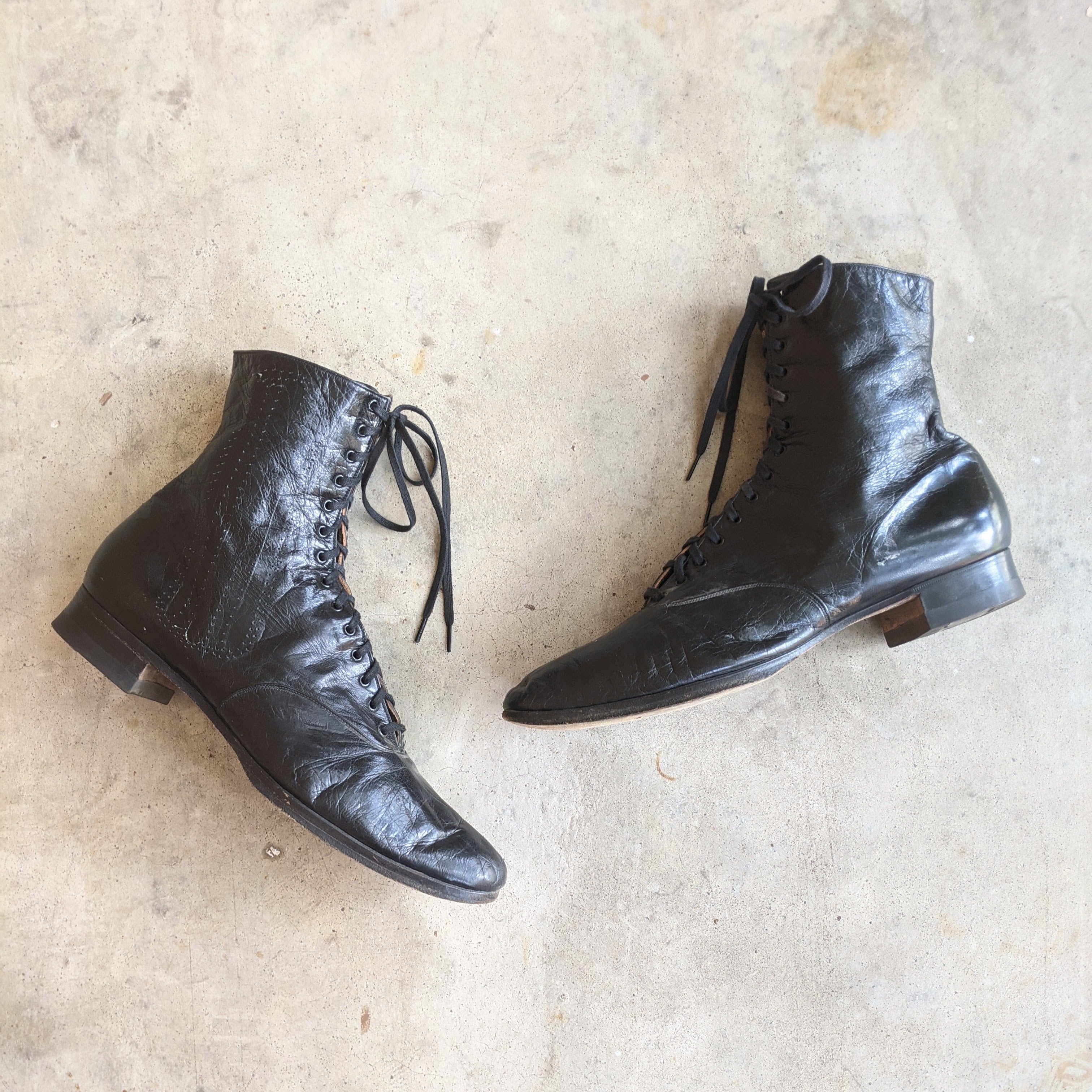 c. 1930s Boots | Approx Sz 8.5-9