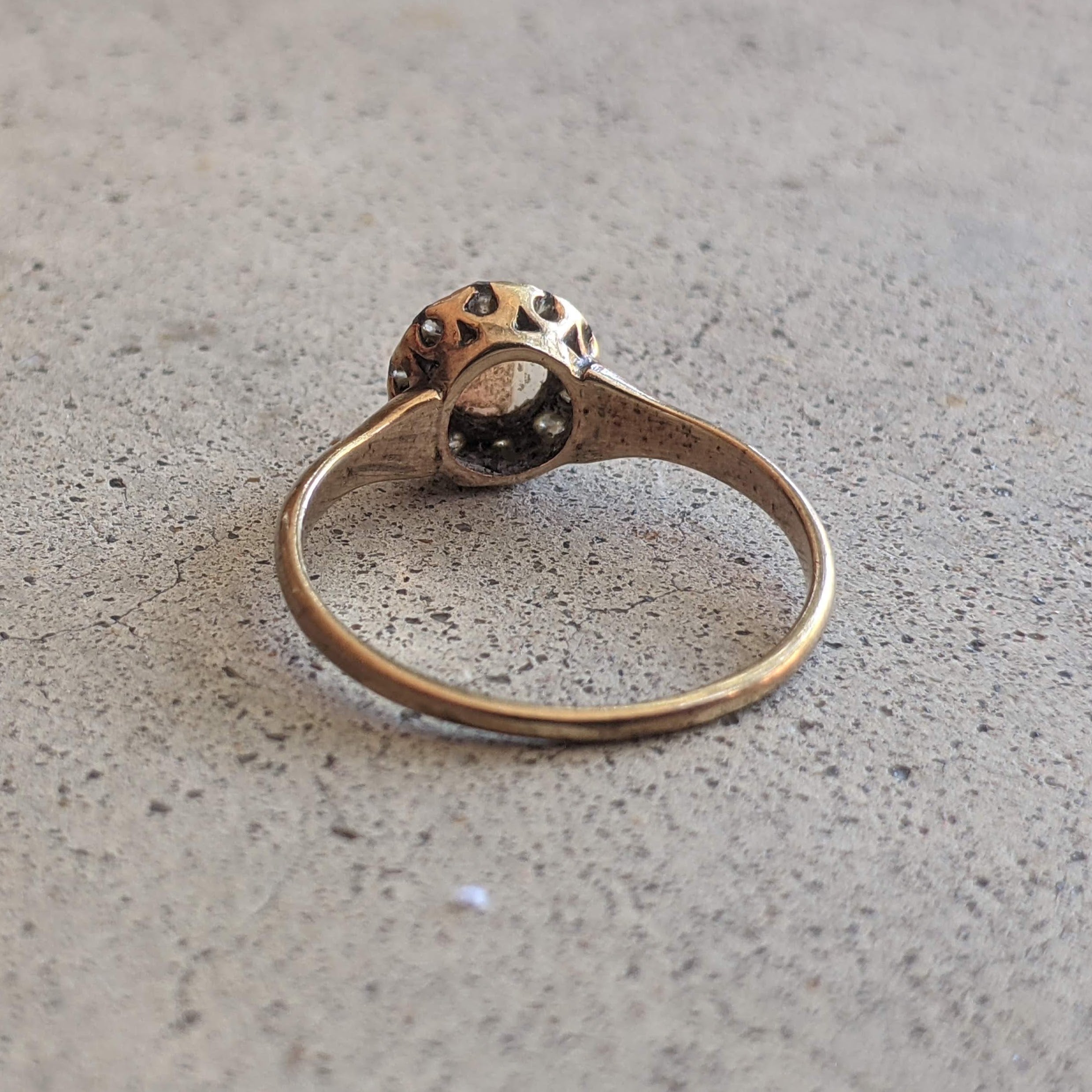 Late 19th-Early 20th c. Opal Diamond Ring