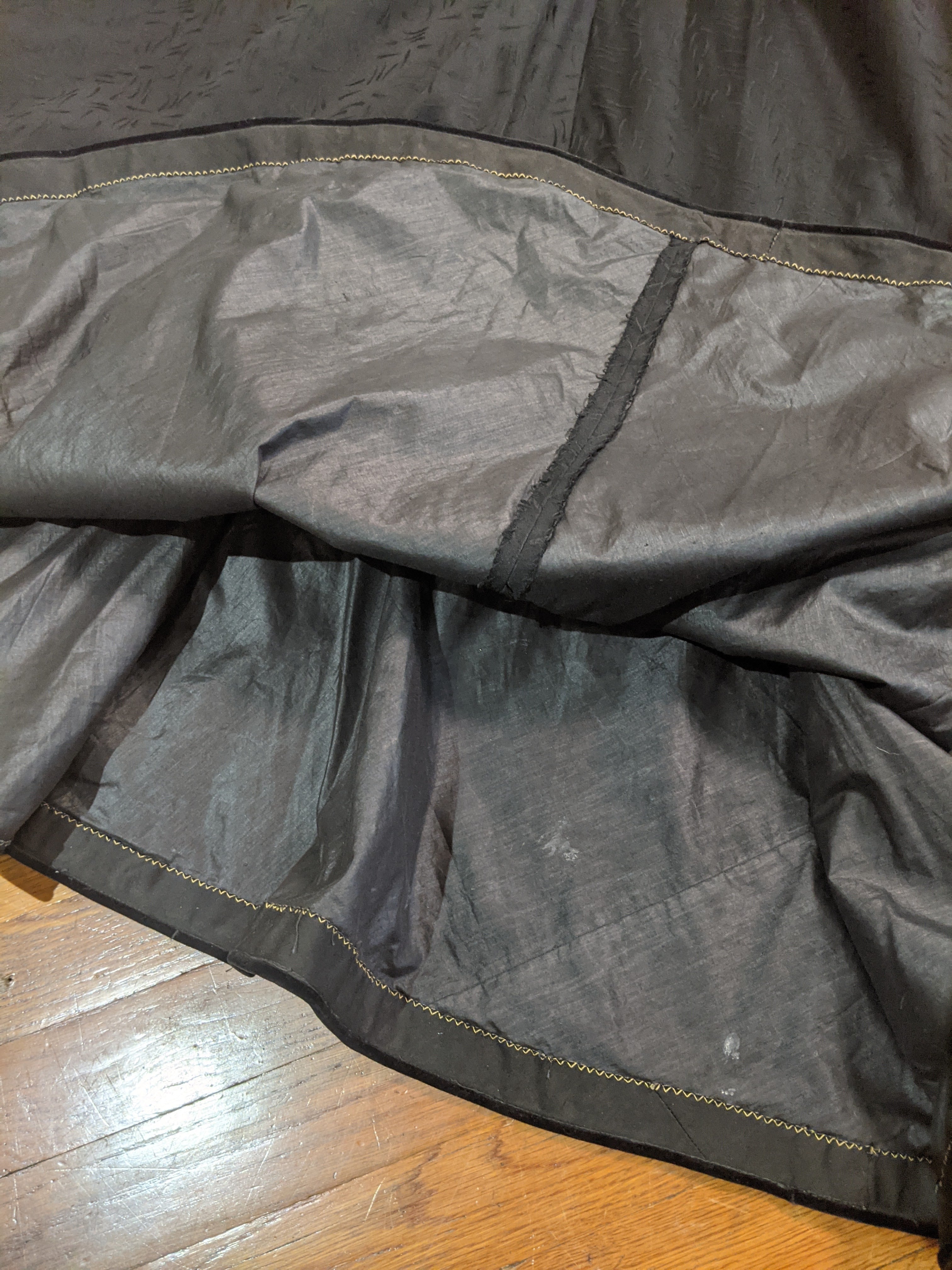 c. 1900s Black Skirt