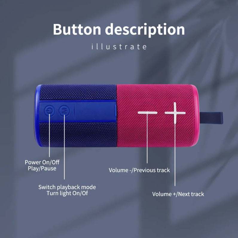 Cyboris S18 2 In 1 Magnetic Split Bluetooth Speaker, Color Blocking Waterproof Dual Splittable Portable Wireless Speaker 20W Loud Stereo Sound, Bluetooth V5.3, 24H Playtime, True Wireless Stereo - Gadgets & Gifts