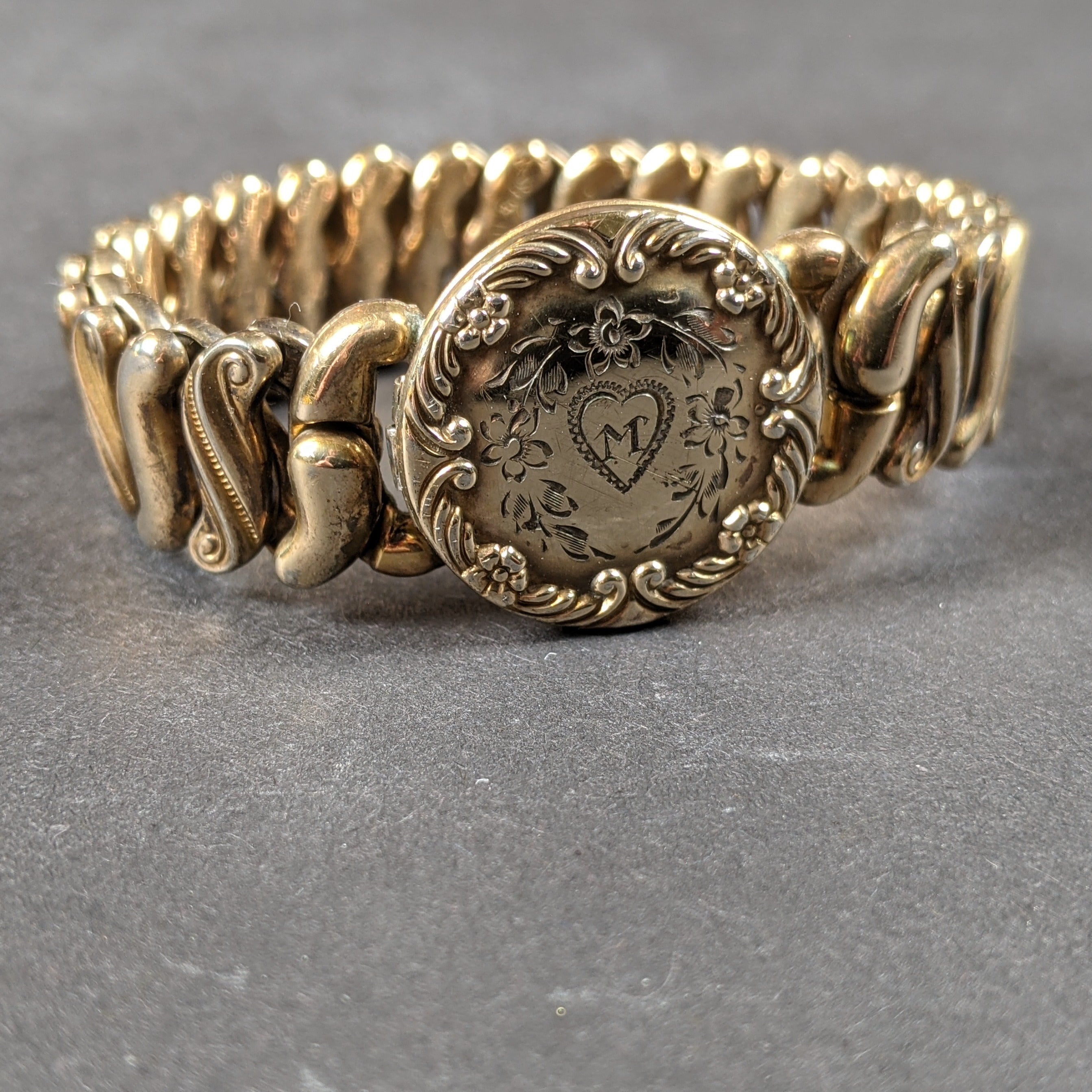 1940s Stretch Bracelet Locket