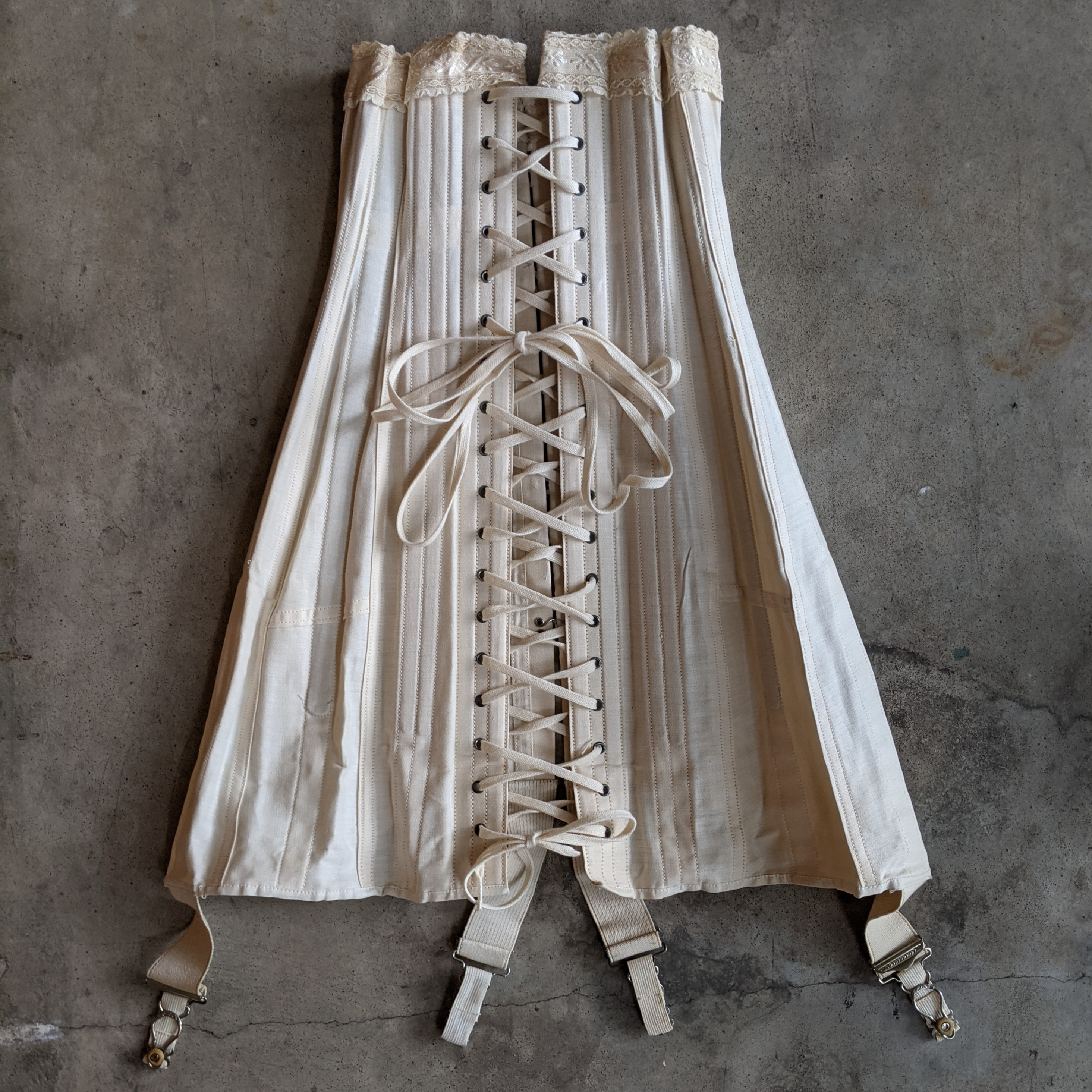 1910s Deadstock Corset - 19" -