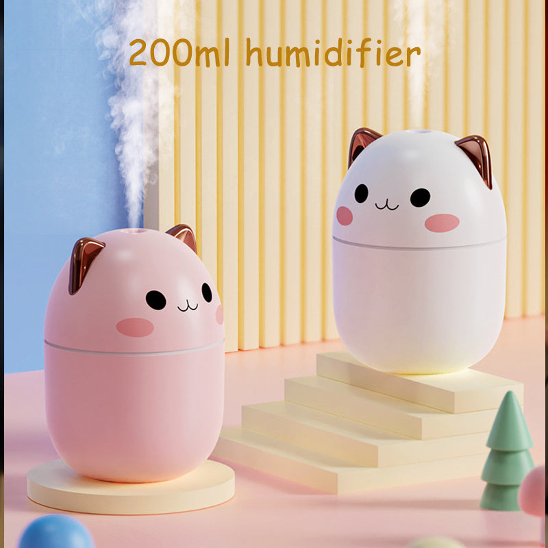 Cute Cat Ultra-Silent USB Air Humidifier