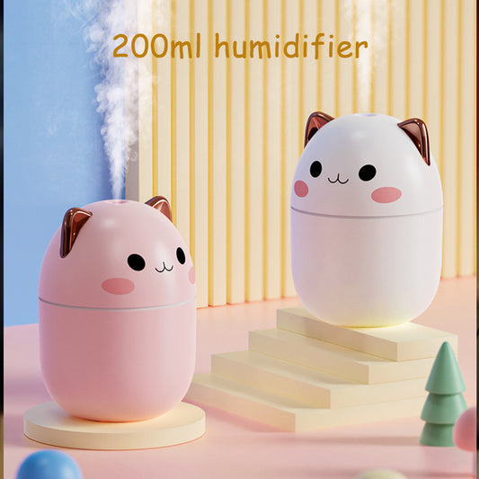 Cute Cat Ultra-Silent USB Air Humidifier