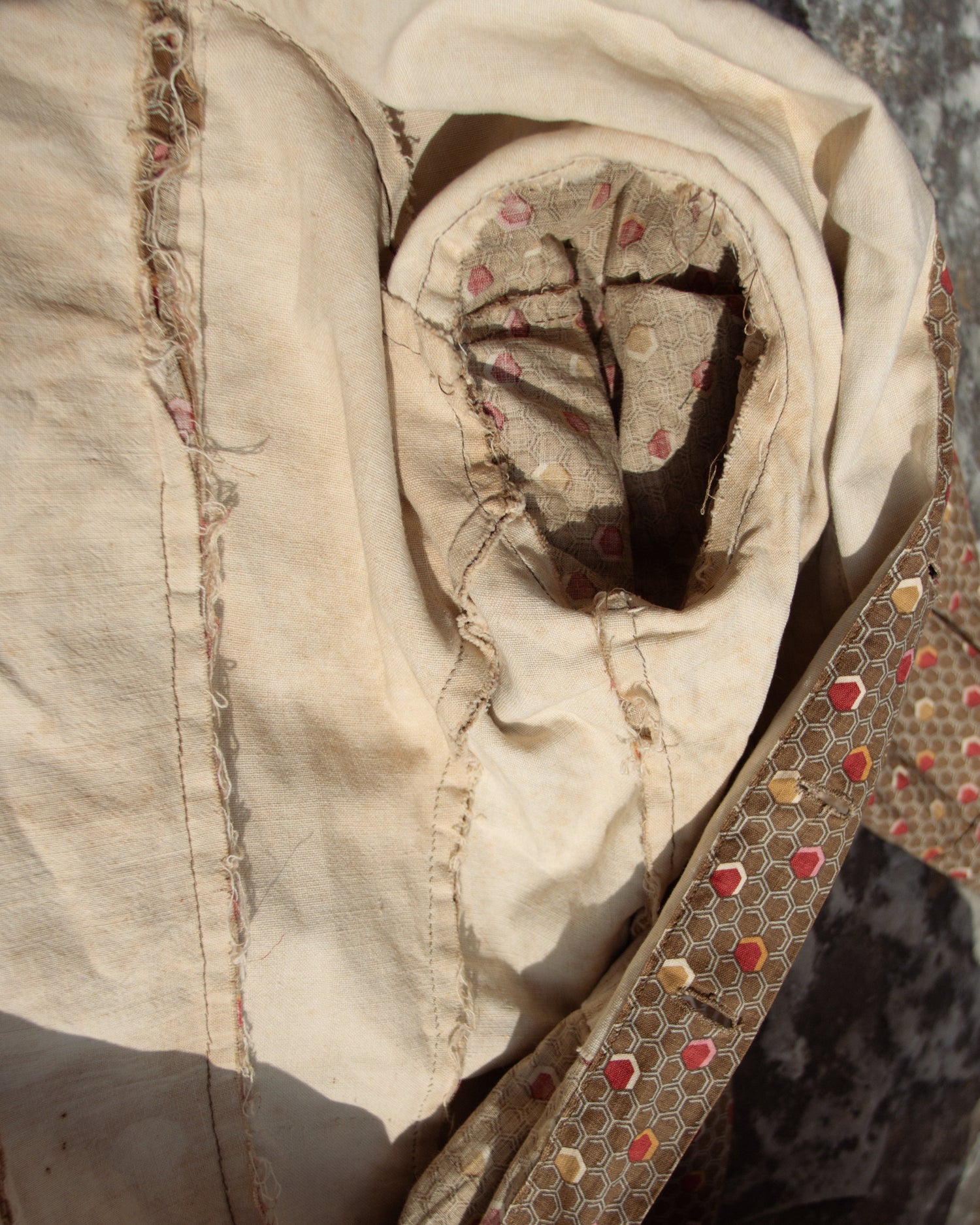 1880s Cotton Workwear Dress
