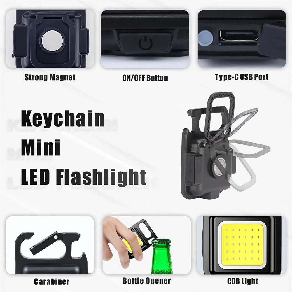 Mini Portable Rechargeable Flashlight