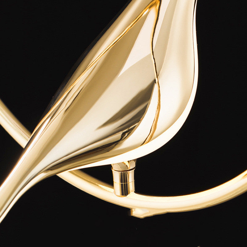 Modern Magpie Bird Model LED Wall Lamp