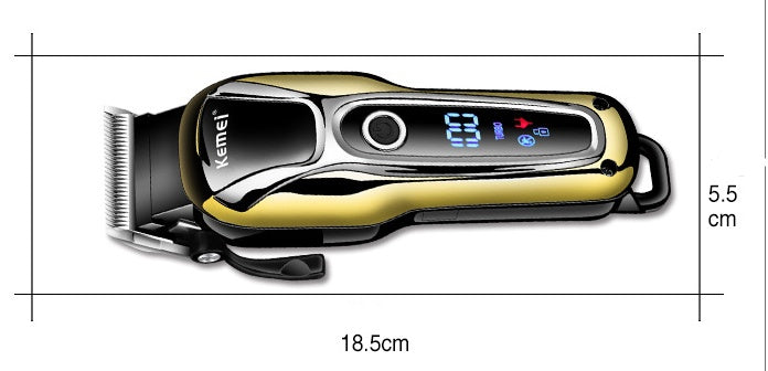 Professional Hair Clipper Rechargeable Trimmer