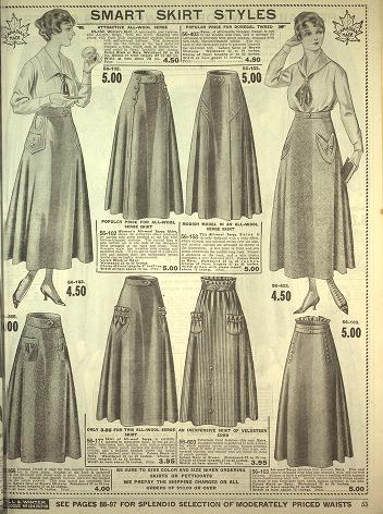 Late 1910s-Early 1920s Cotton Sport Skirt