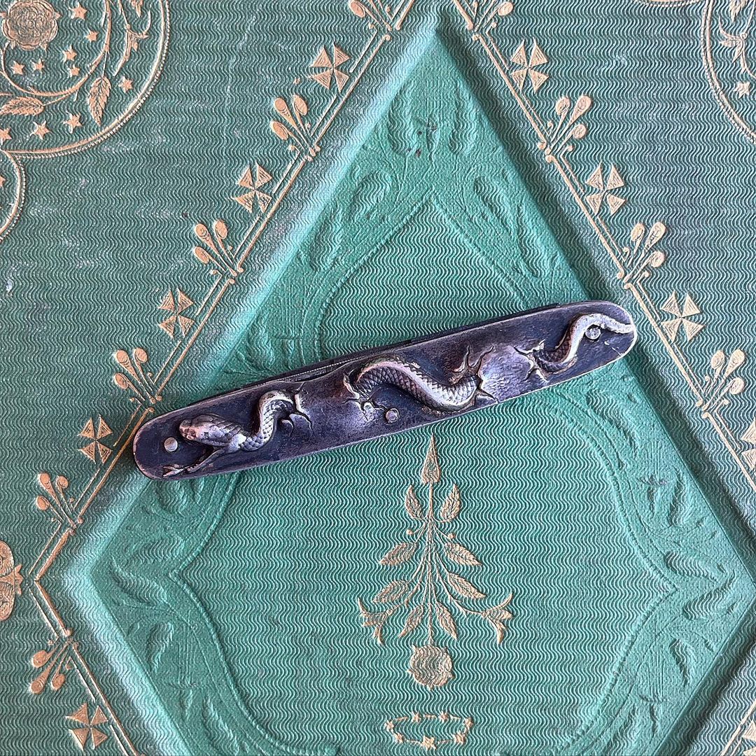 RESERVED | Silver Snake Knife