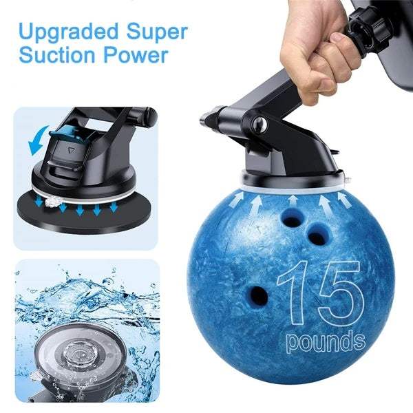 360Universal Mount Holder Car Stand Windshield For Mobile Cell Phone GPS - Gadgets &amp; Gifts
