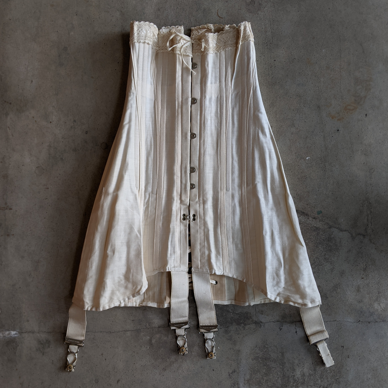 1910s Deadstock Corset - 19" - 