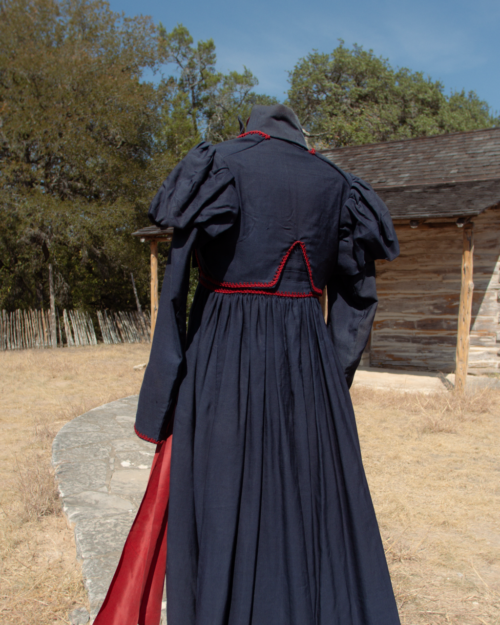 c. 1900s Regency Revival or Fancy Dress Gown