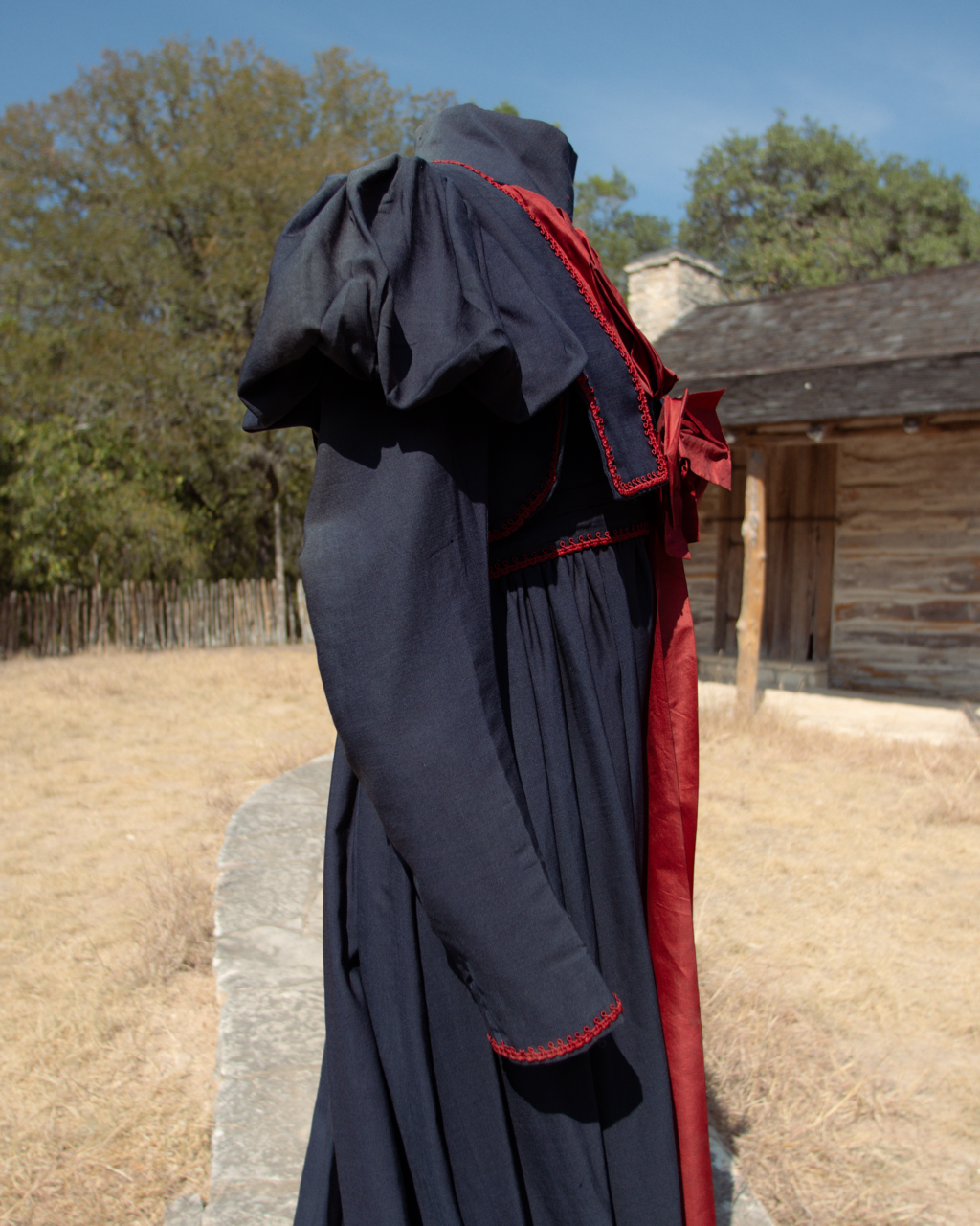 c. 1900s Regency Revival or Fancy Dress Gown