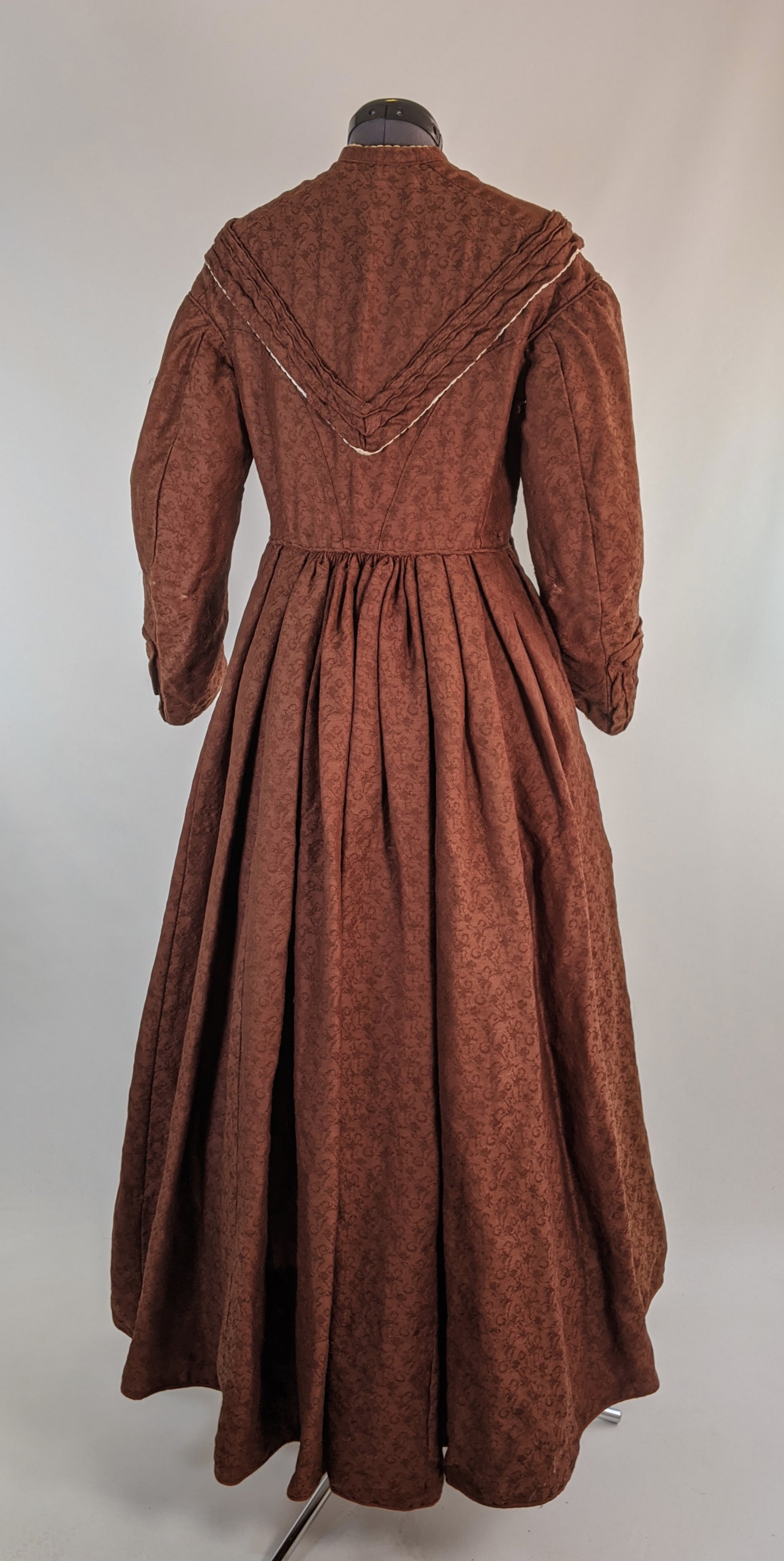 1850s-1860s Wool Dress