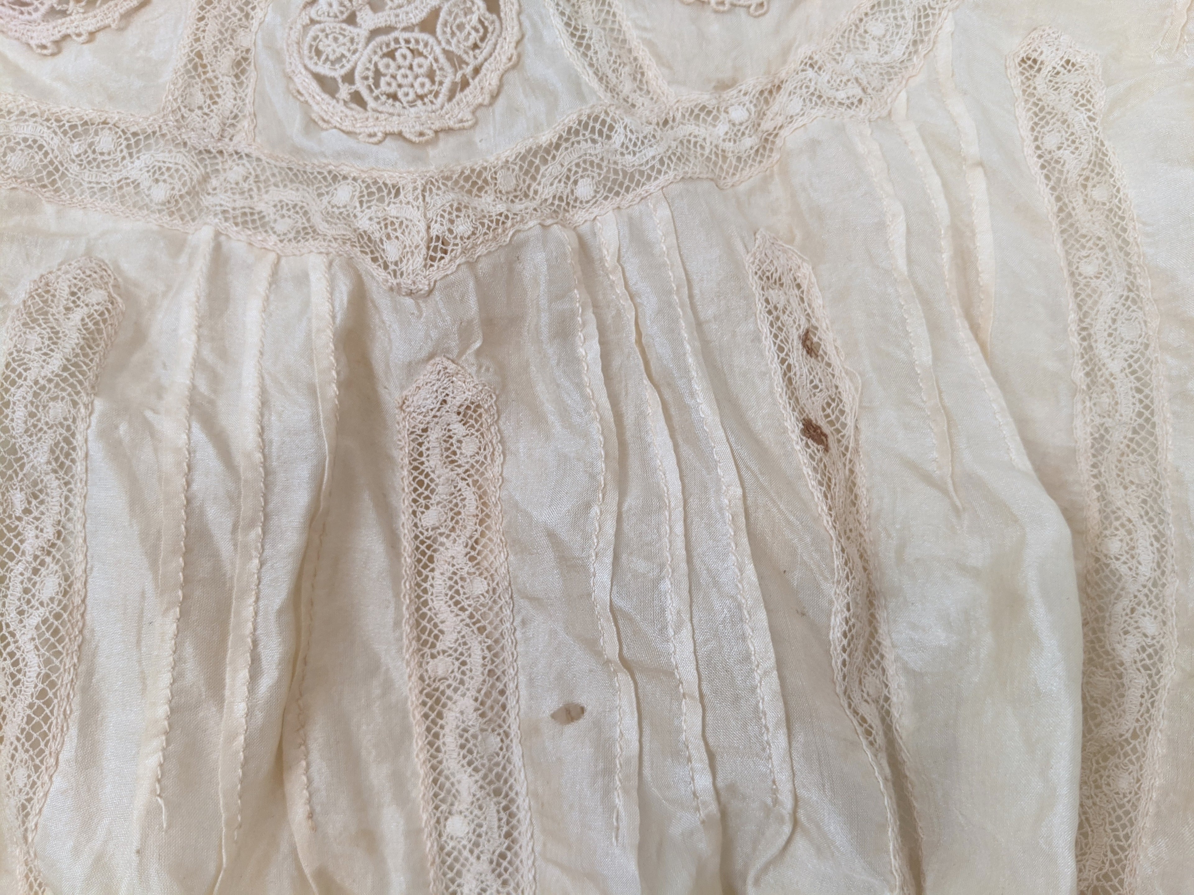 1900s Lace Blouse For Study / Display