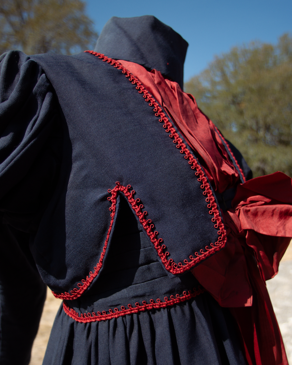 c. 1900s Regency Revival or Fancy Dress Gown