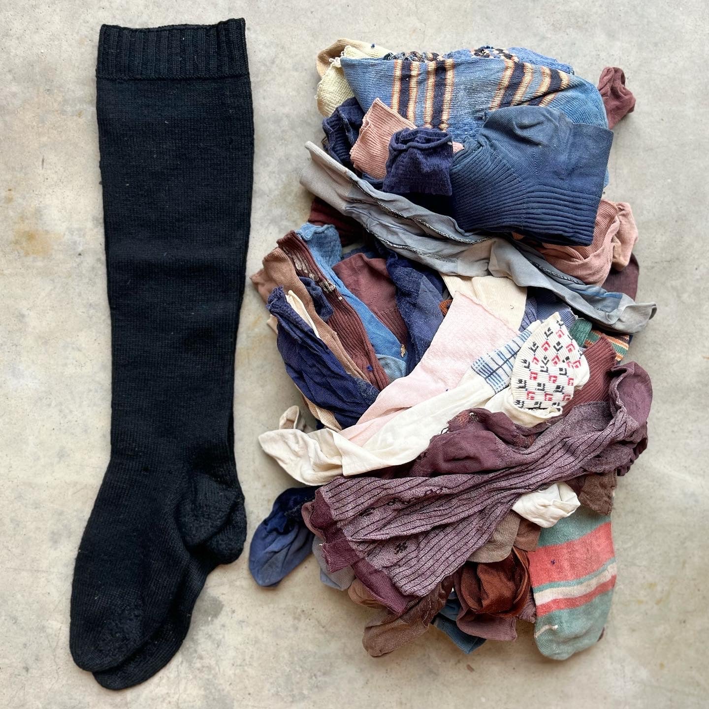 Vintage Stockings + Socks