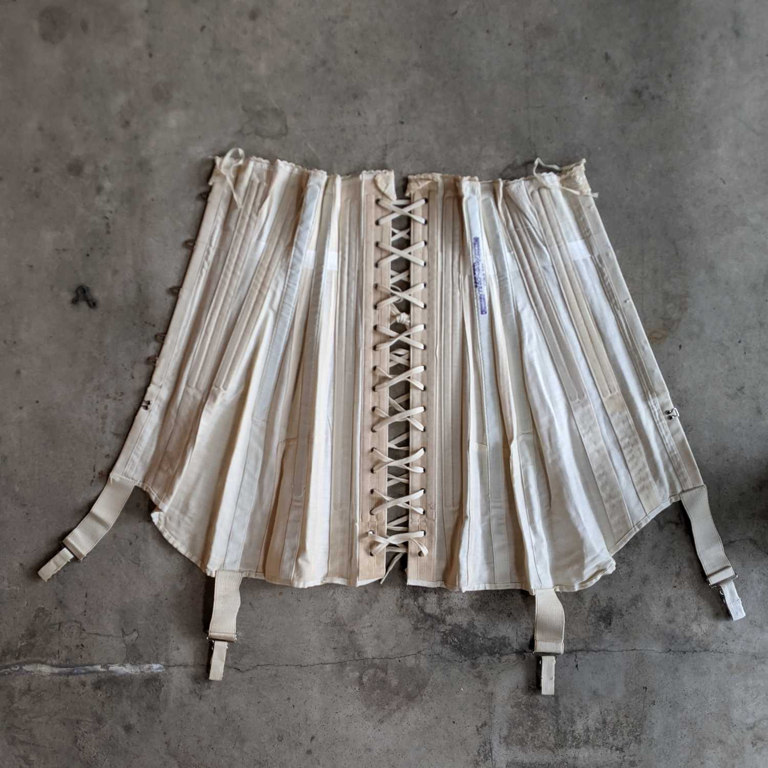 1910s Deadstock Corset - 19" - 