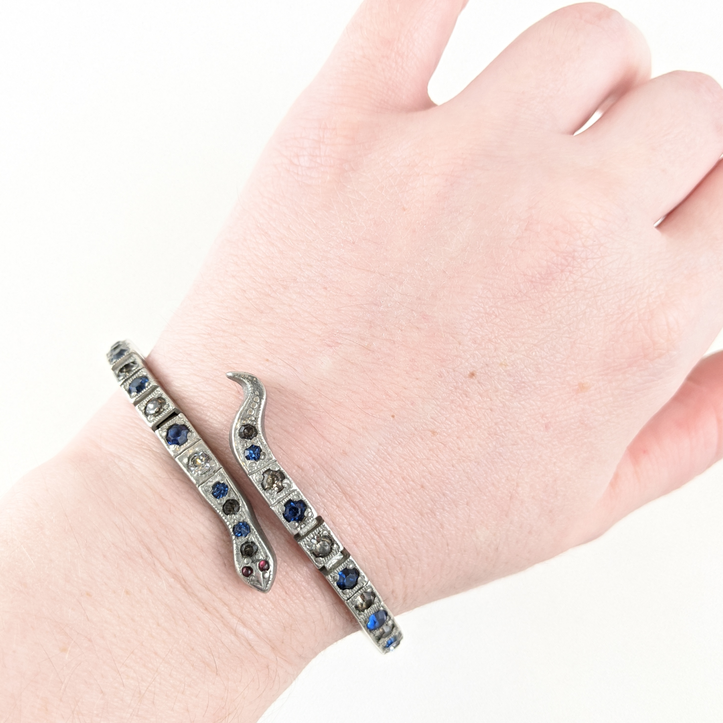 Art Deco Snake Bracelet