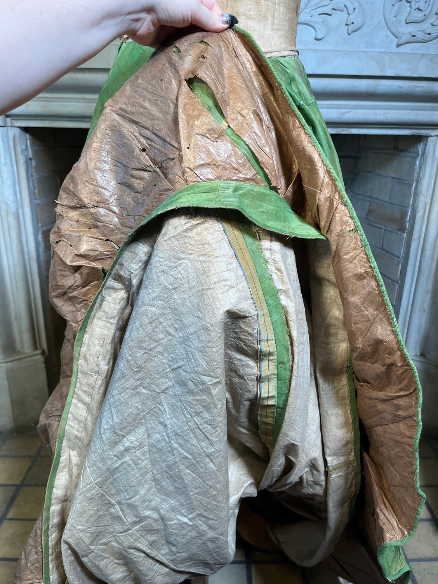 Reserved | Green Skirt c. 1860s