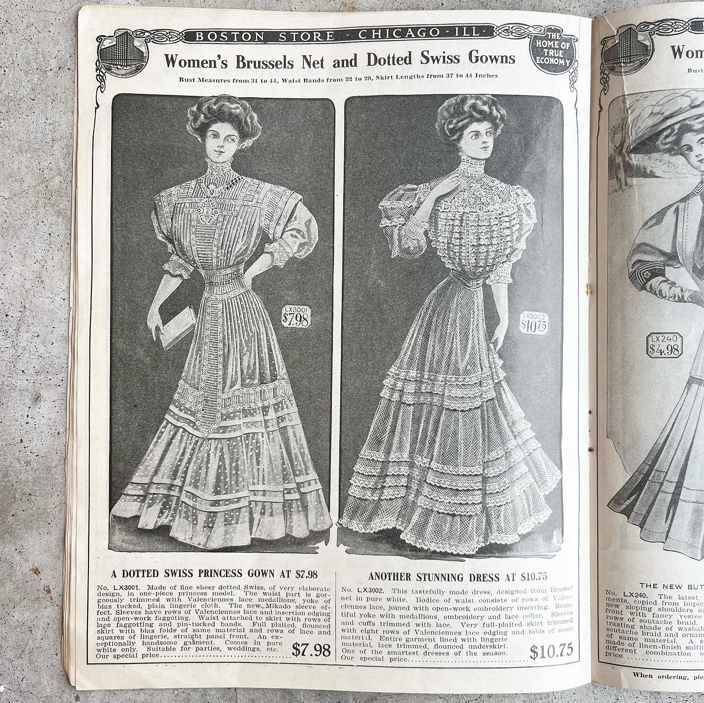 1908 Spring &amp; Summer Catalog | Boston Store Chicago