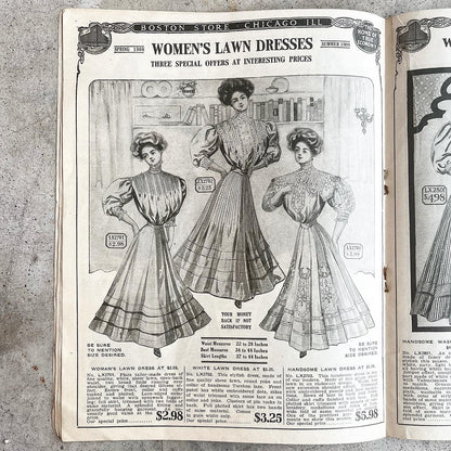 1908 Spring &amp; Summer Catalog | Boston Store Chicago