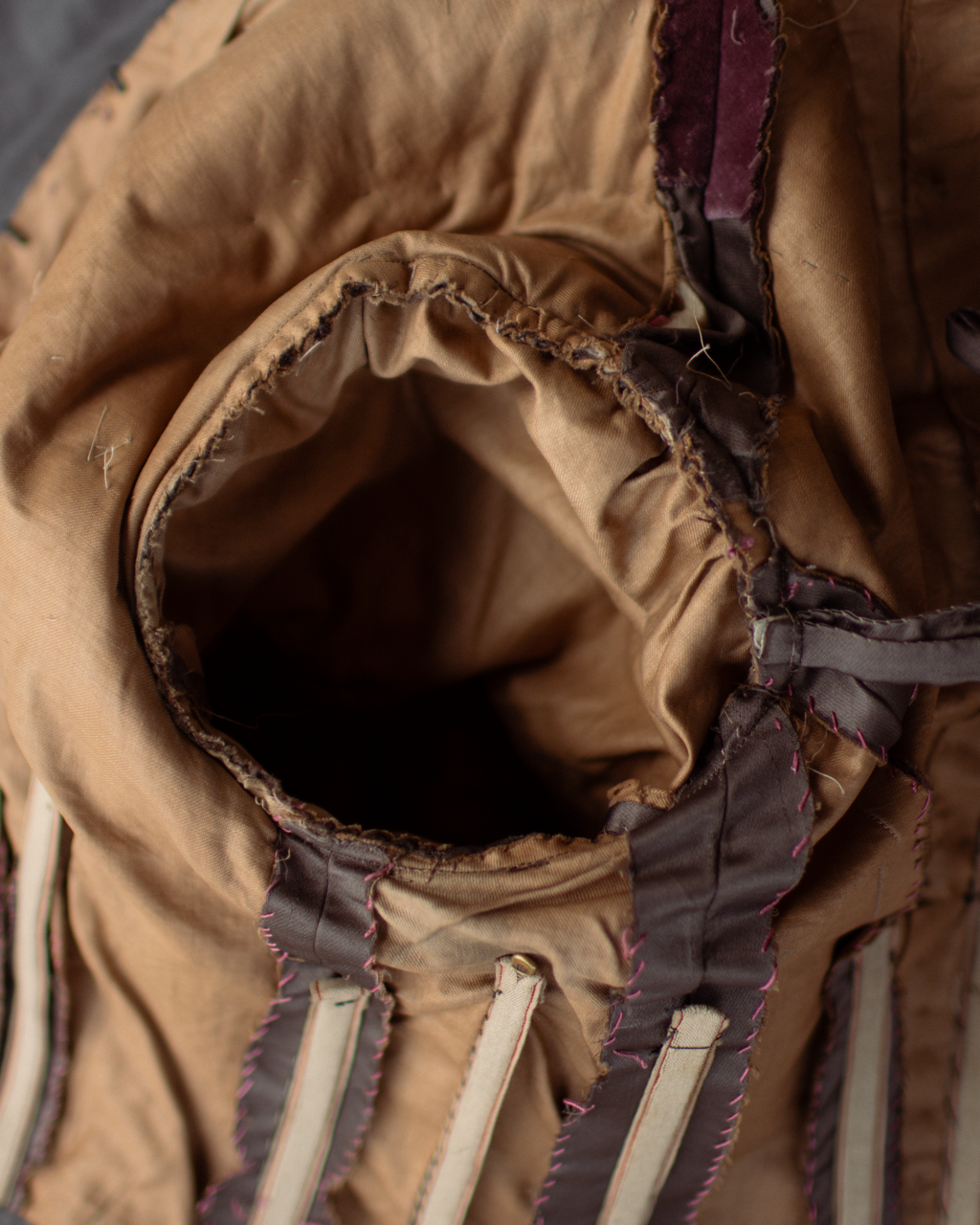 c. 1890s Belted Gigot Sleeve Bodice