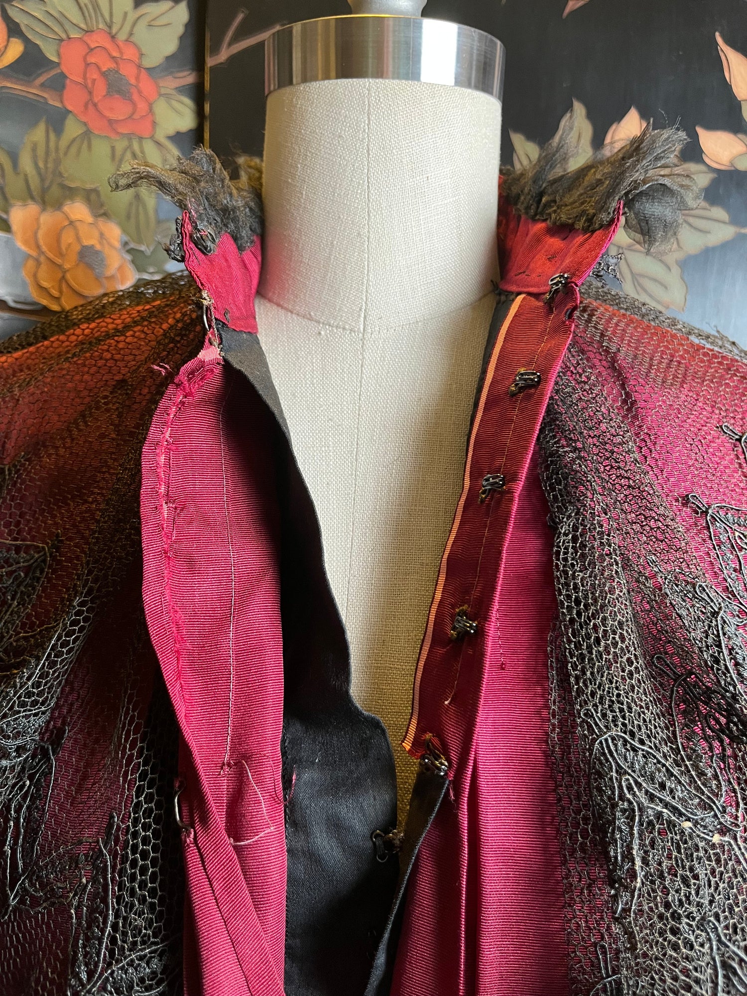RESERVED | Early 1900s Edwardian Silk Tea Gown