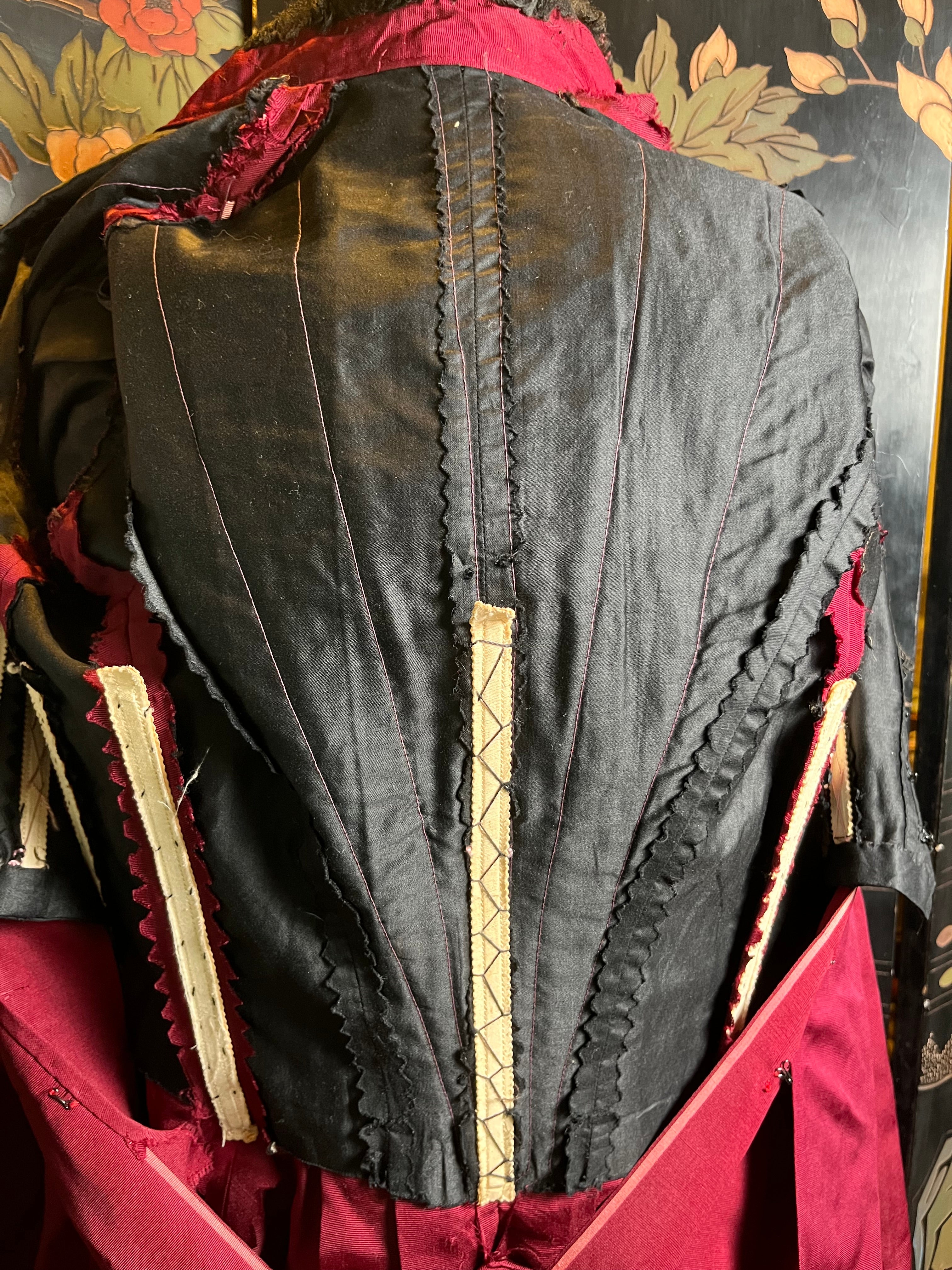 RESERVED | Early 1900s Edwardian Silk Tea Gown