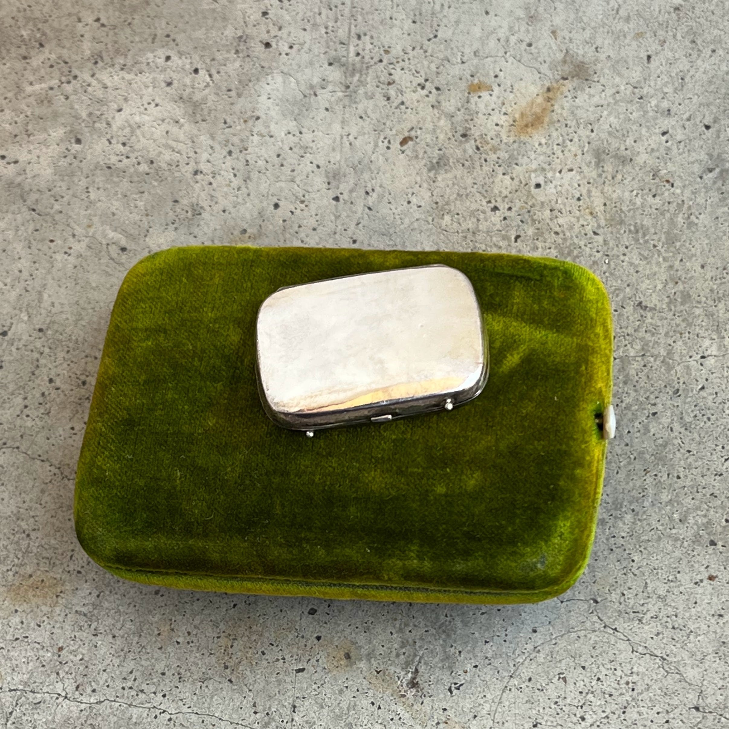 c. 1910s Sterling Silver Stamp Case