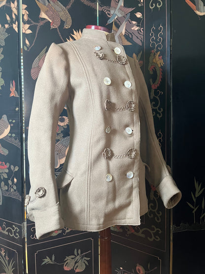 c. 1900s Wool Coat | Petite Size